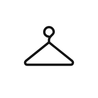 Clothes hanger icon