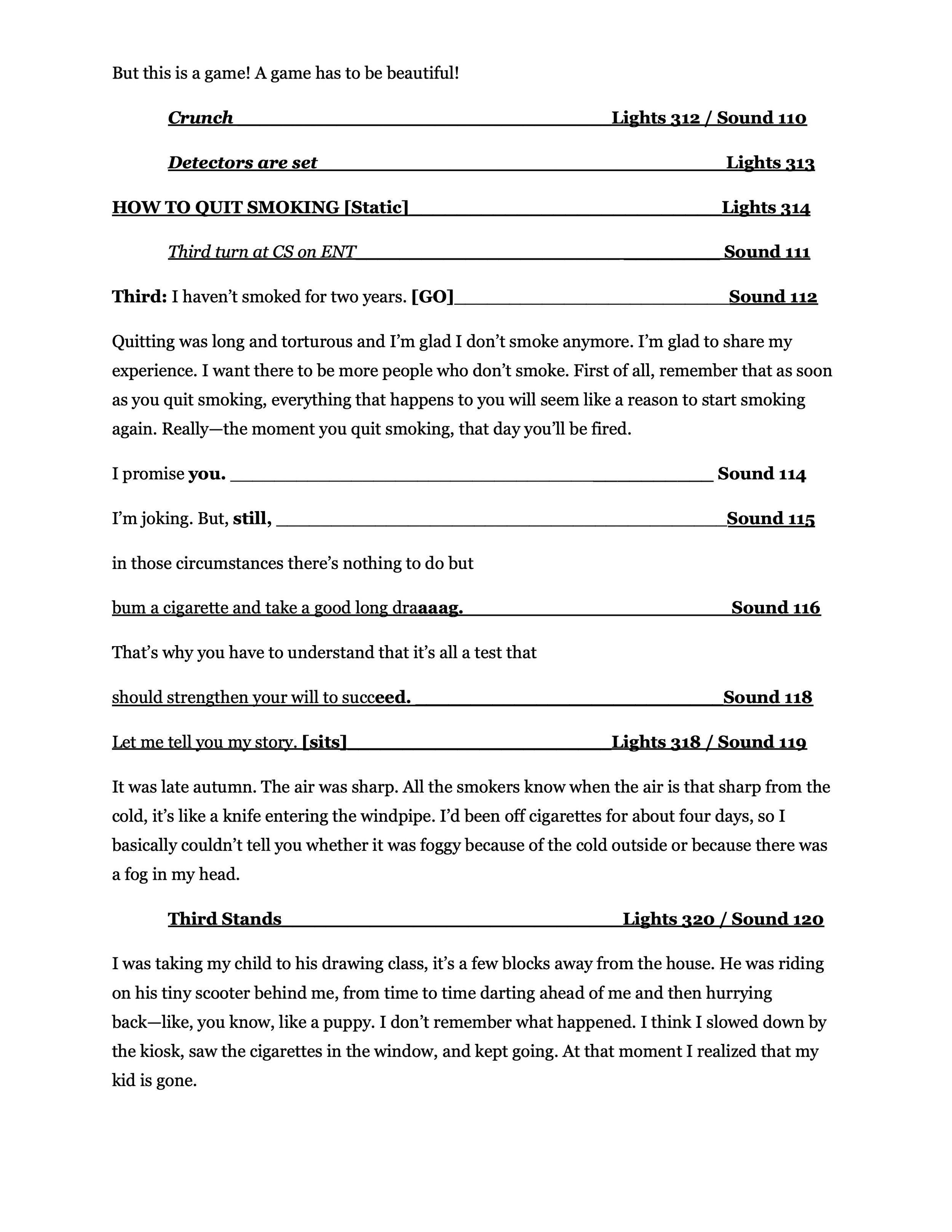 Call Script Sample
