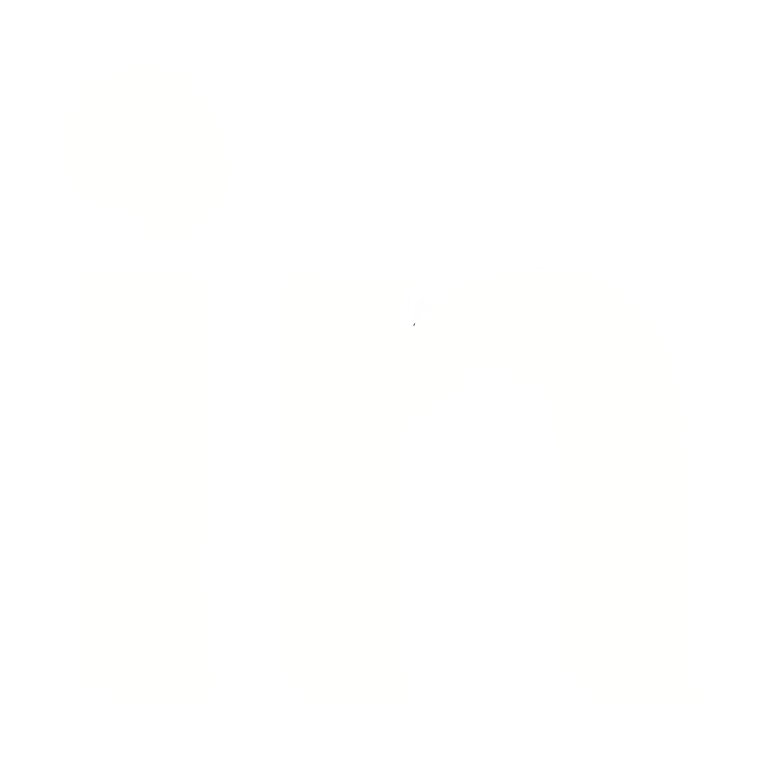Black background with large white lowercase letters 'i', 'n', 'm'