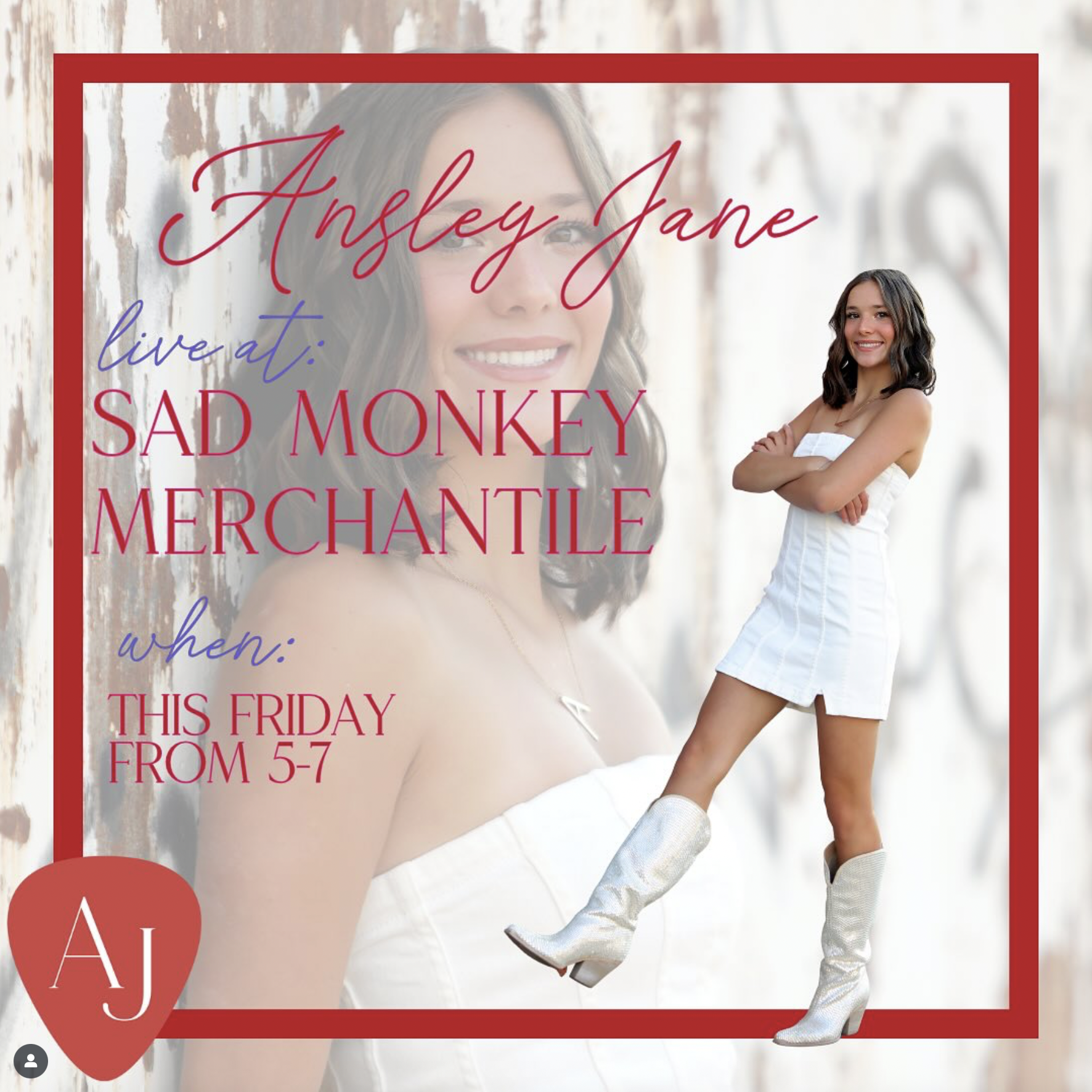 Free Live Music w/ Ansley Jane