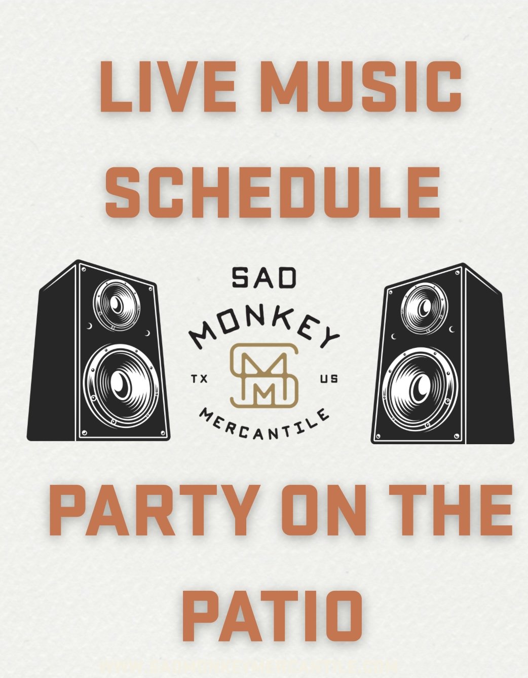 Julys Live Music Calendar