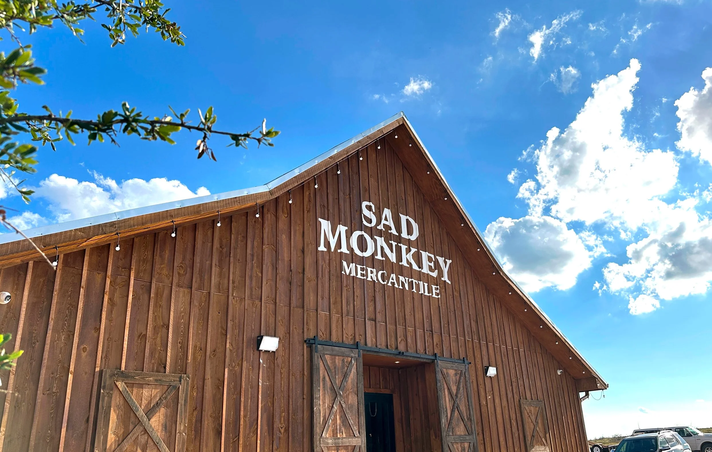 Welcome to Sad Monkey Mercantile at Palo Duro Canyon, Texas!