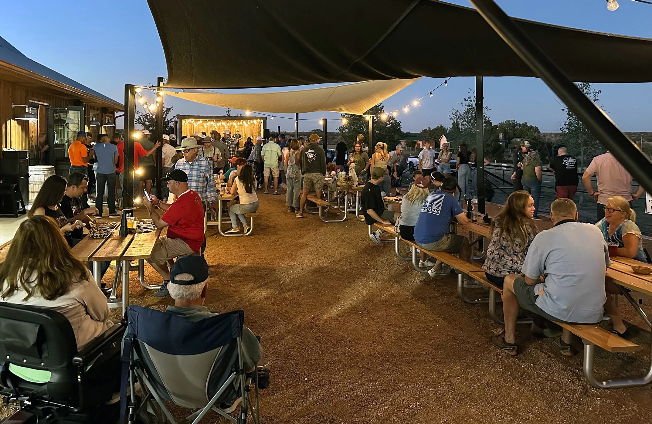 Enjoy live music and good times on our patio!