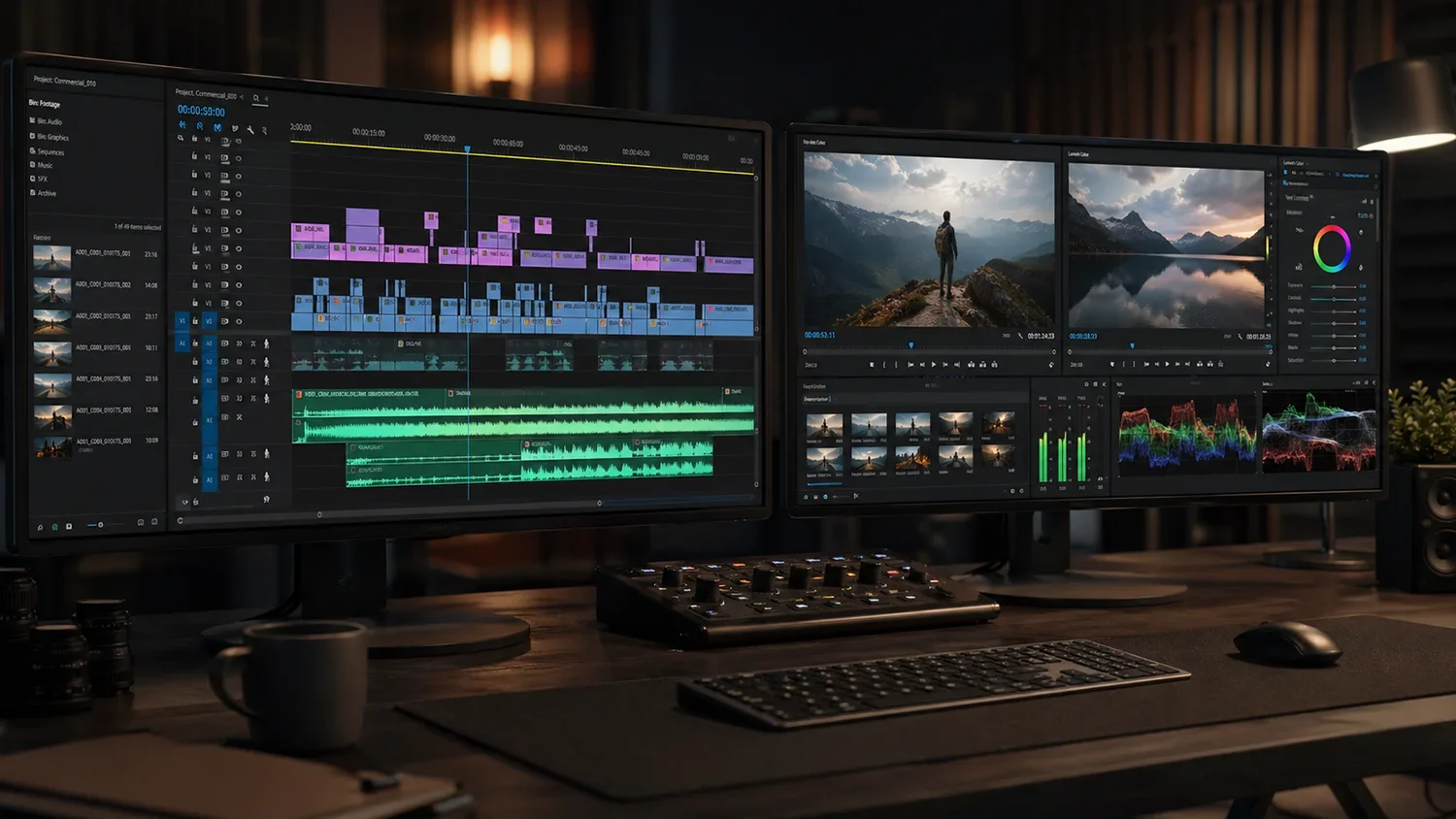 chicago video editing suite