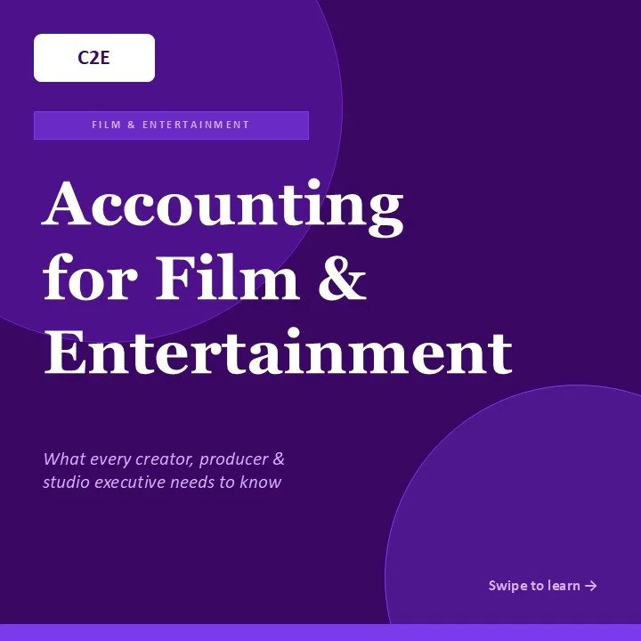 🎬 Are you in film, music, or entertainment? Your finances are more complex than you think &mdash; and the wrong accountant could cost you big. 

💸Swipe through to learn what makes entertainment accounting different, the top financial topics creator