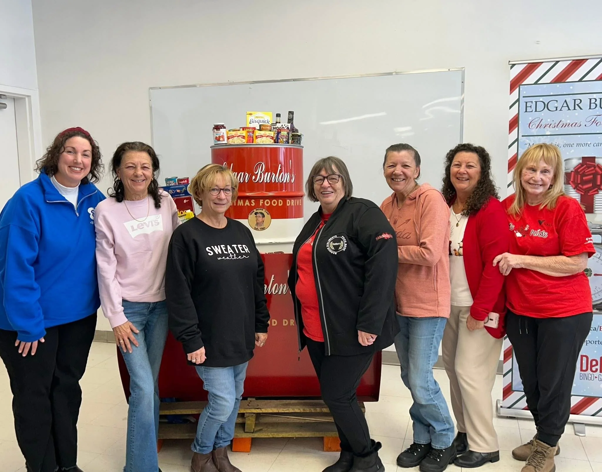 Edgar Burton Food Drive