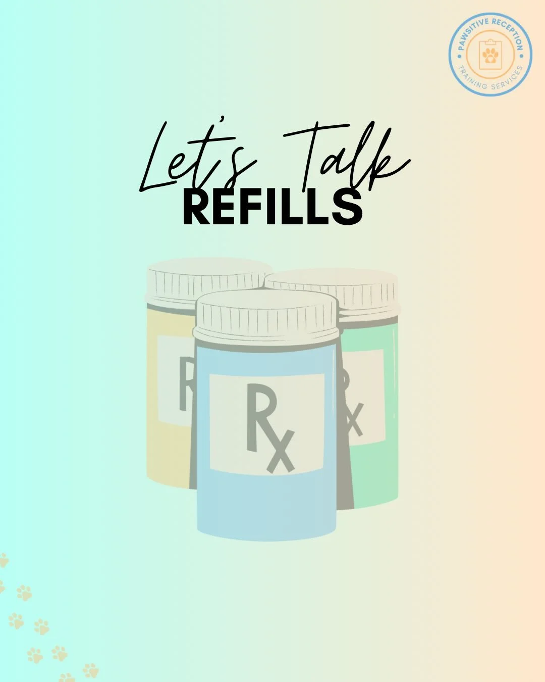 One of the most common calls in veterinary medicine, and one of the easiest to underestimate.

Refills aren&rsquo;t just administrative tasks. They&rsquo;re part of patient care.

Reviewing the medical record, confirming doctor approval, verifying th