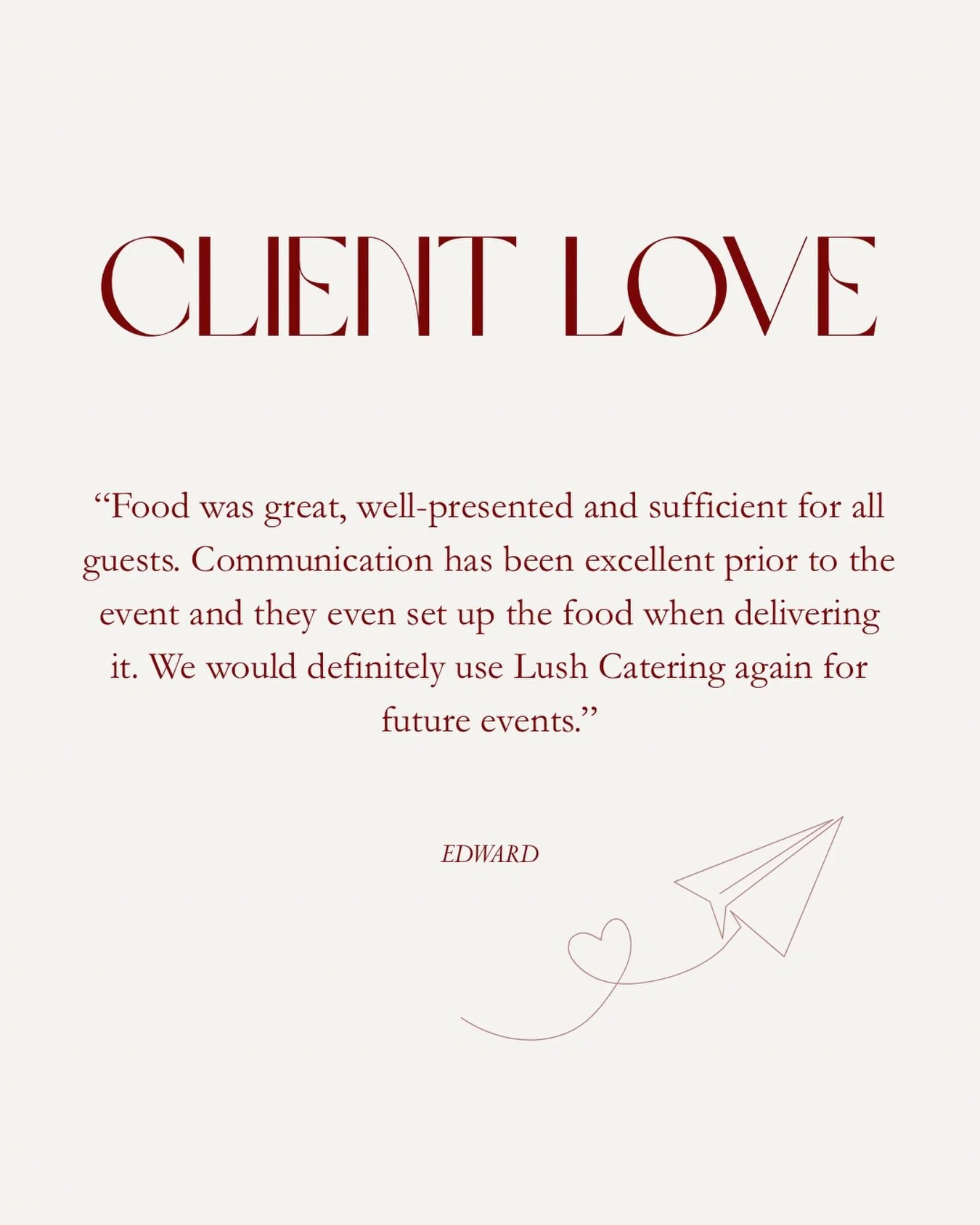 We might be a small team but we&rsquo;re nightly with 5 star reviews ⭐️ If you&rsquo;re hosting an event in Brisbane &amp; surrounds email us 📧 #5starcatering #brisbanecatering #brisbanecaterer #brisbaneevents