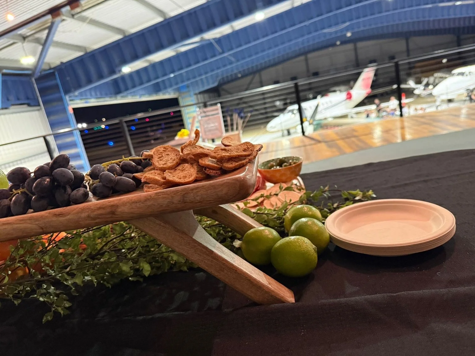 Thoughtful catering supports the entire event experience ✈️ #brisbanecatering #brisbanecaterer #corporatecatererbrisbane #brisbanefood