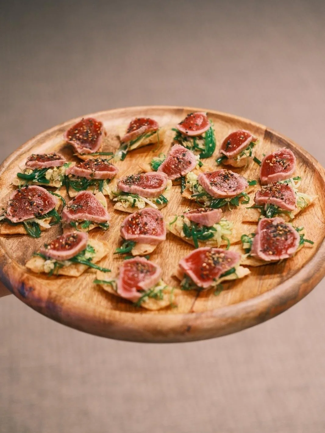 Canap&eacute; functions are one of our favourite ways to cater for an event - designed to keep guests mingling while enjoying beautiful bite size canap&eacute;s through the event. 

As always, these are prepared fresh in house by our Headchef Craig a