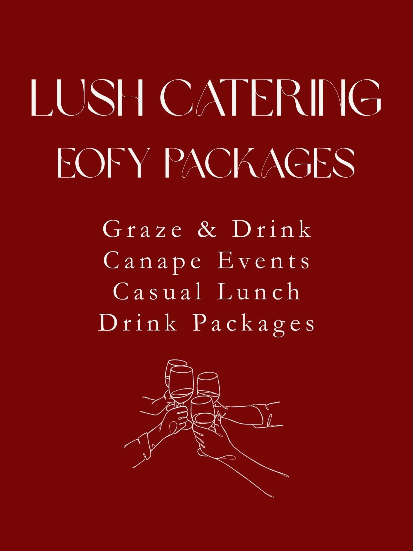 Thank your team the right way this end of financial year. We&rsquo;ve got a few packages to suit different teams &amp; budgets. Get in touch to book today 🥂 #brisbanecorporatecatering #brisbanecatering #brisbaneevents