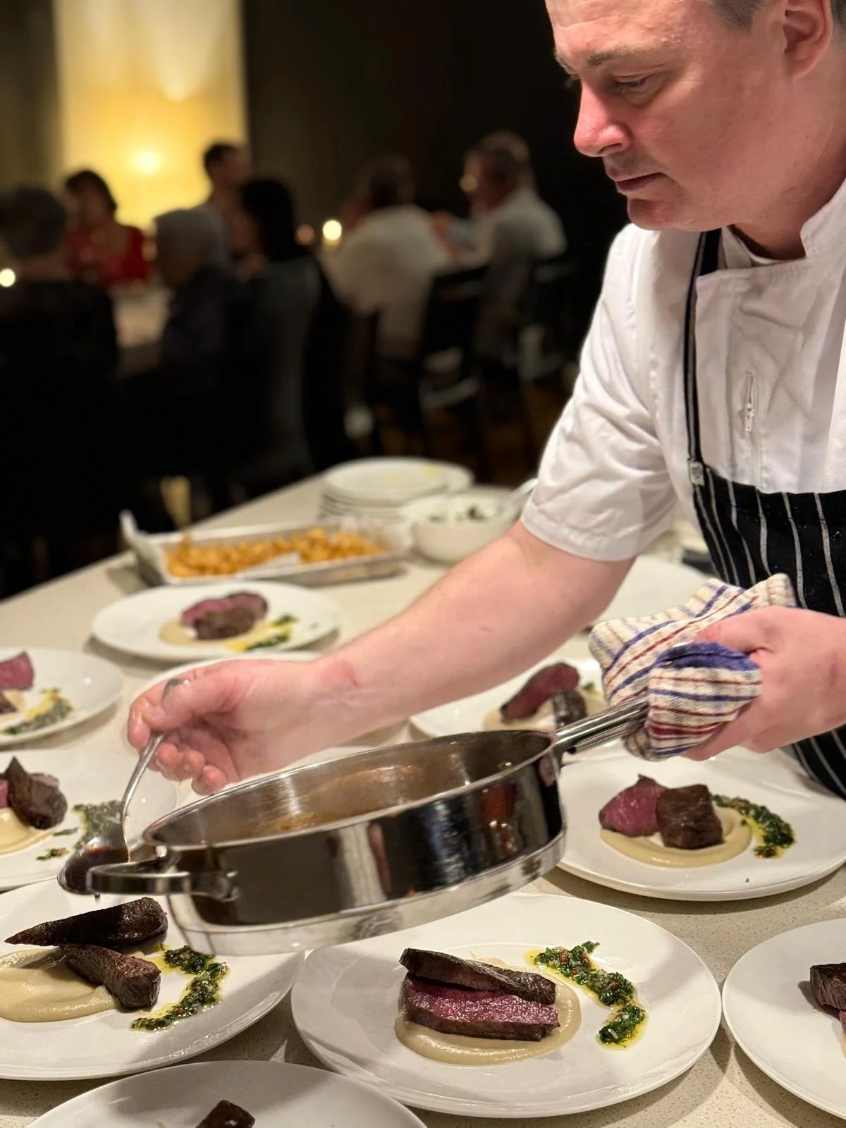 It&rsquo;s all in the details ✨ Delicious food, beautifully presented and served with a smile. Most importantly - we keep you out of the kitchen 🙌🏼 That&rsquo;s what we&rsquo;re all about. Simple really 🥰 #brisbanecatering #brisbanefood #brisbanec