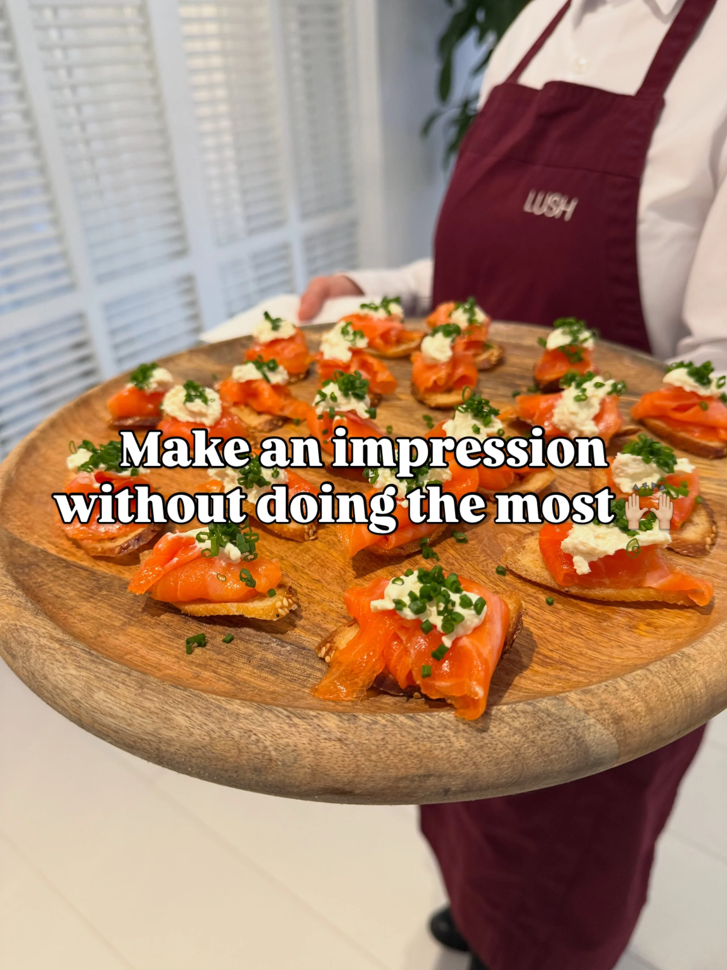 Impress your guests, let us take care of the food 🤍 #brisbanecatering #brisbanecaterer #brisbanefood