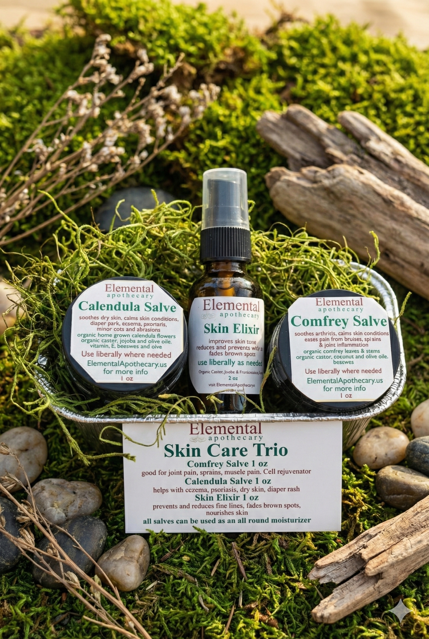 Limited Edition Elemental Apothecary Gift Basket