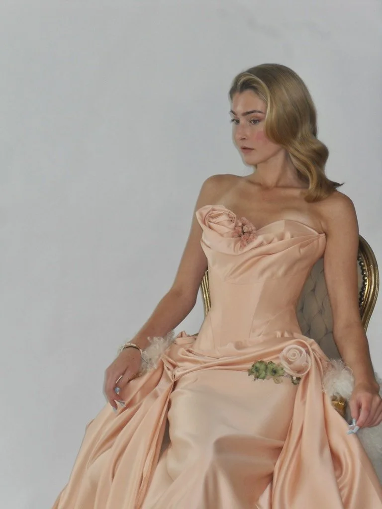 "Les Roses" Original Couture Piece