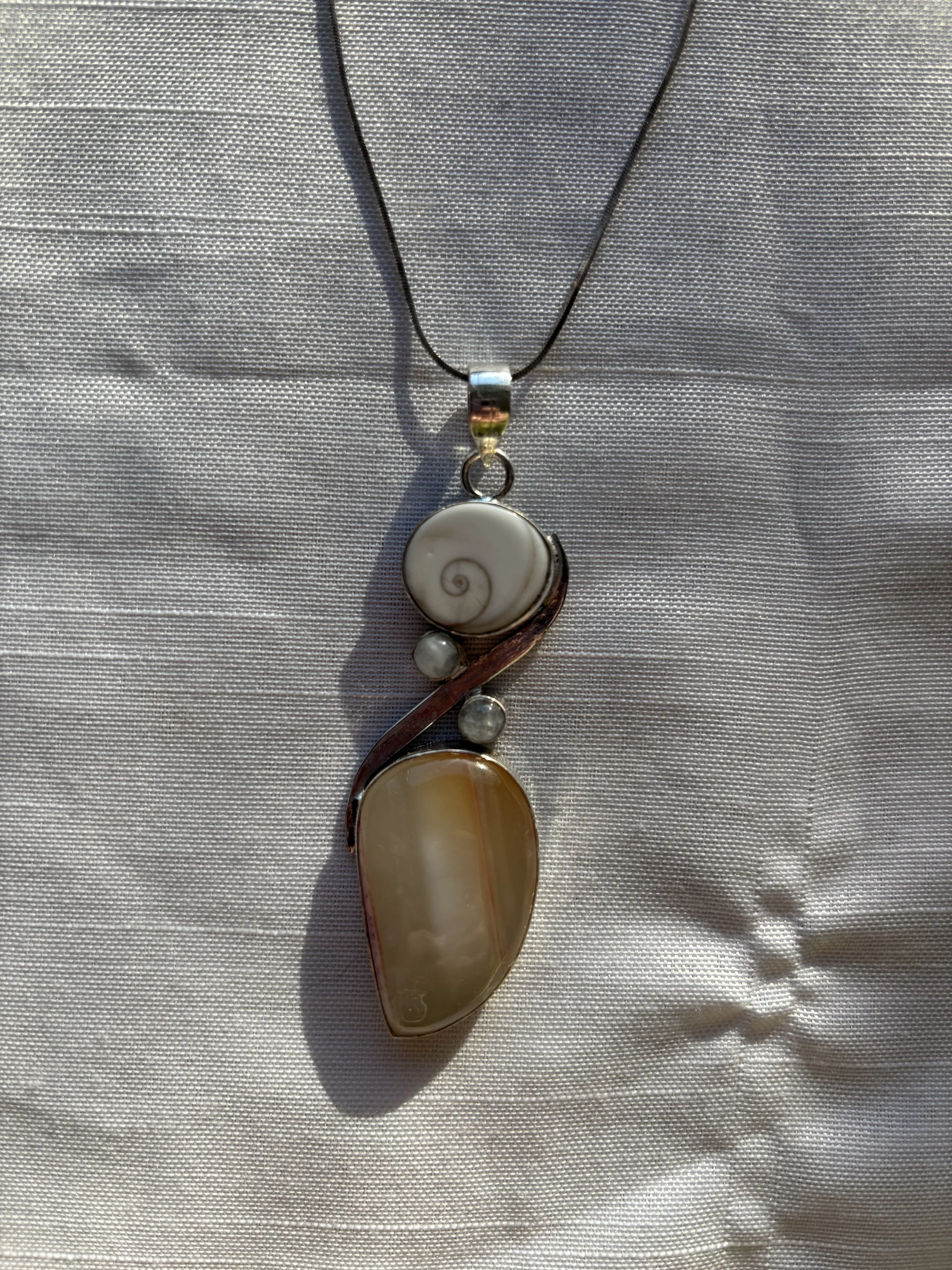 Shiva and Botswana Necklace