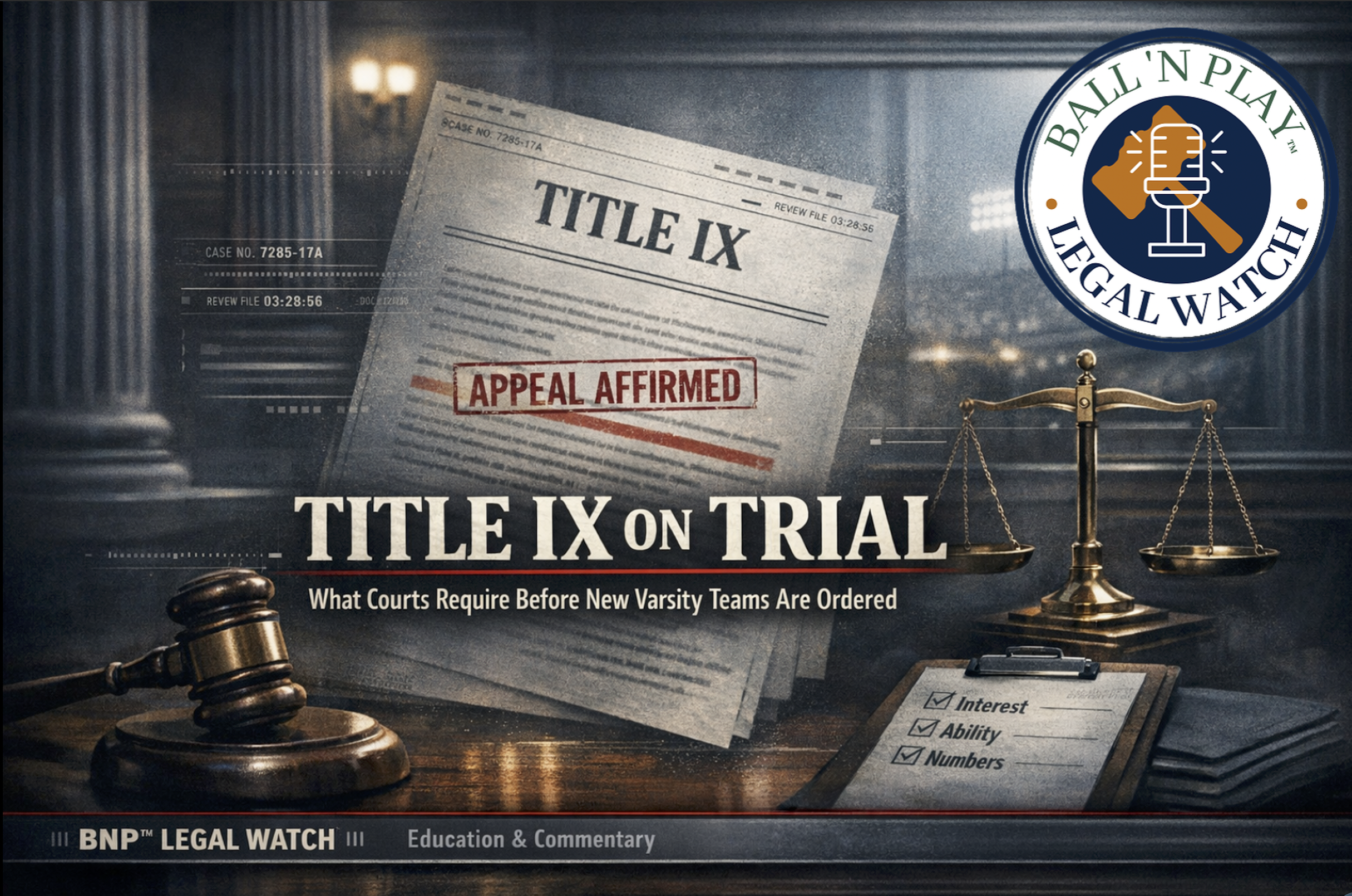 Title IX “Surveys Are Not Tryouts” — Niblock v. Kentucky