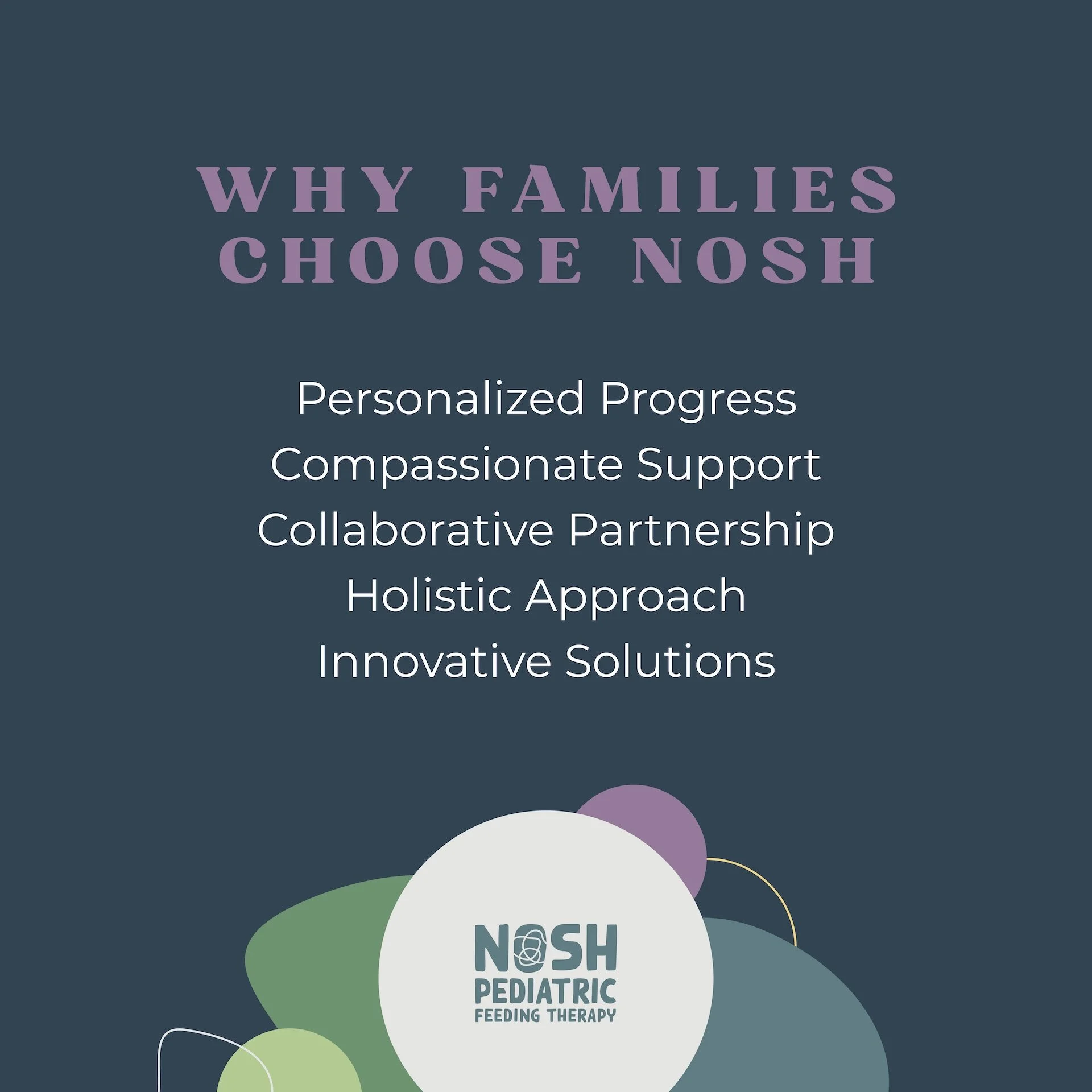 Why Families Choose NOSH: The Values at the Heart of Our Care