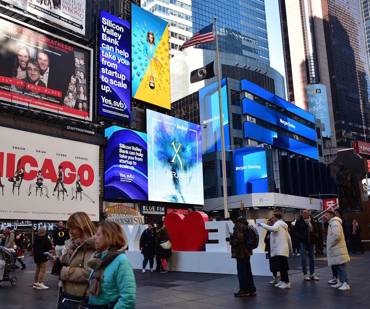 Times Square Billboards — Sabrina Signorelli