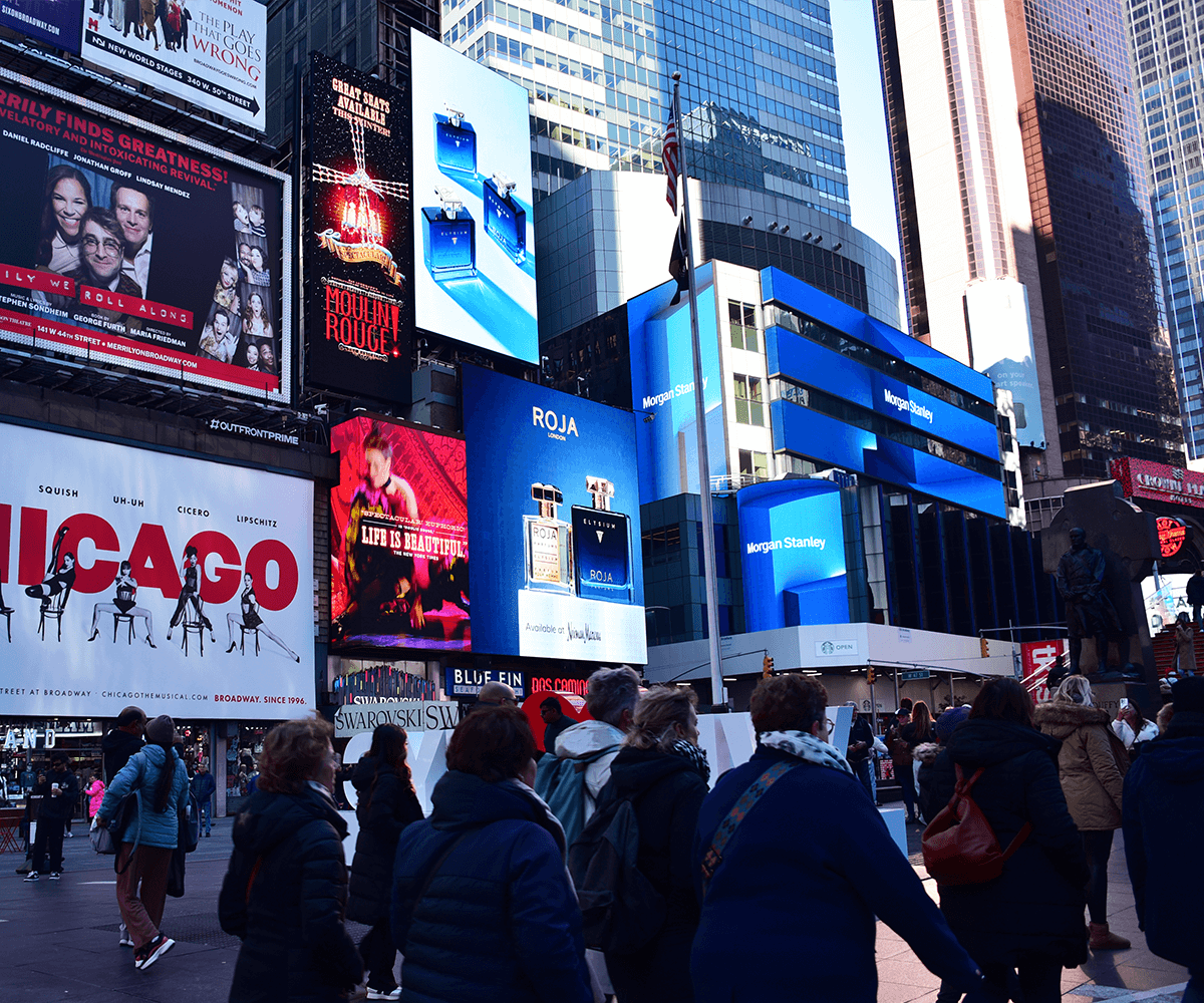 Times Square Billboards — Sabrina Signorelli