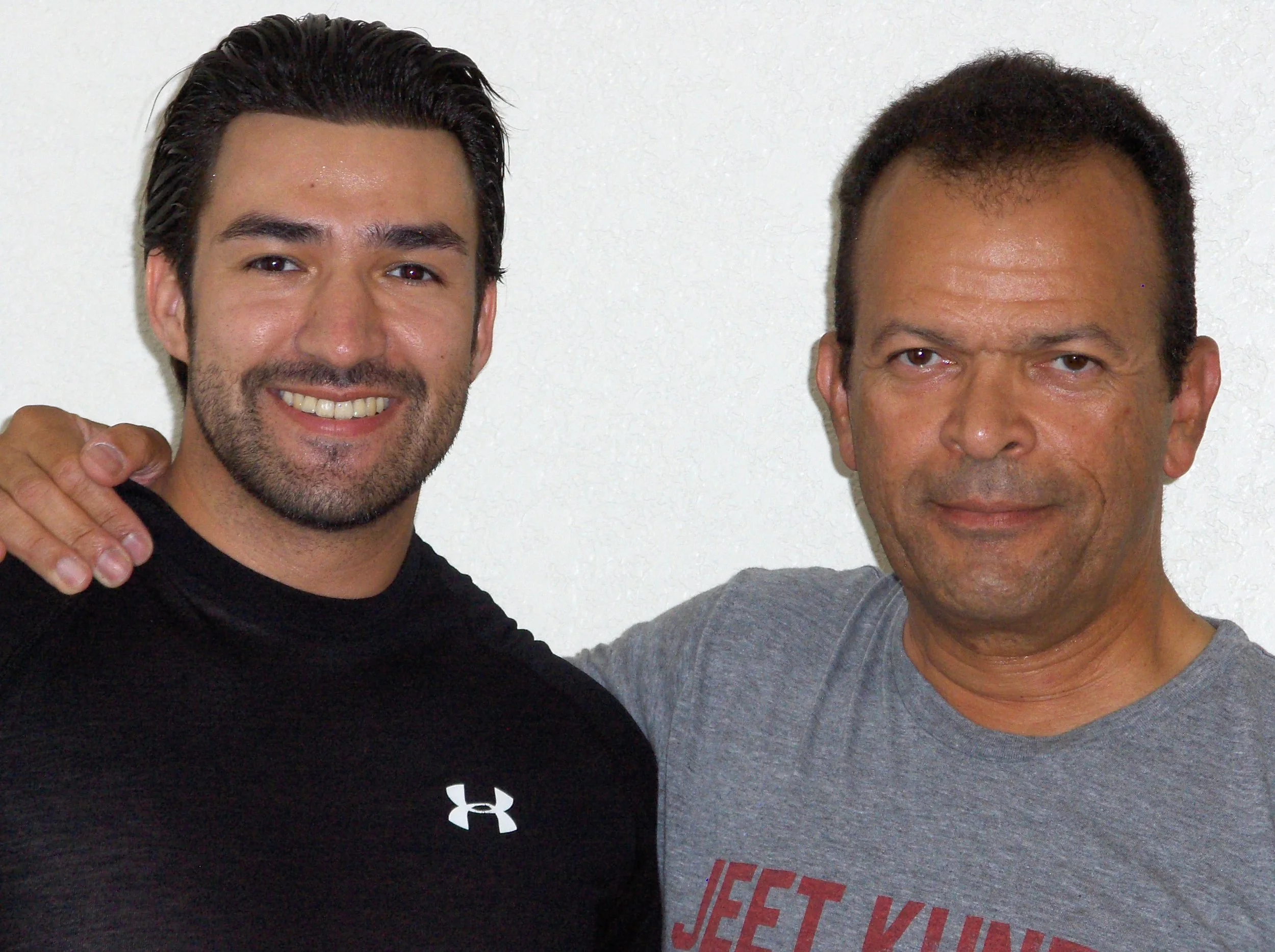 Sifu Vern Rochon (right) 