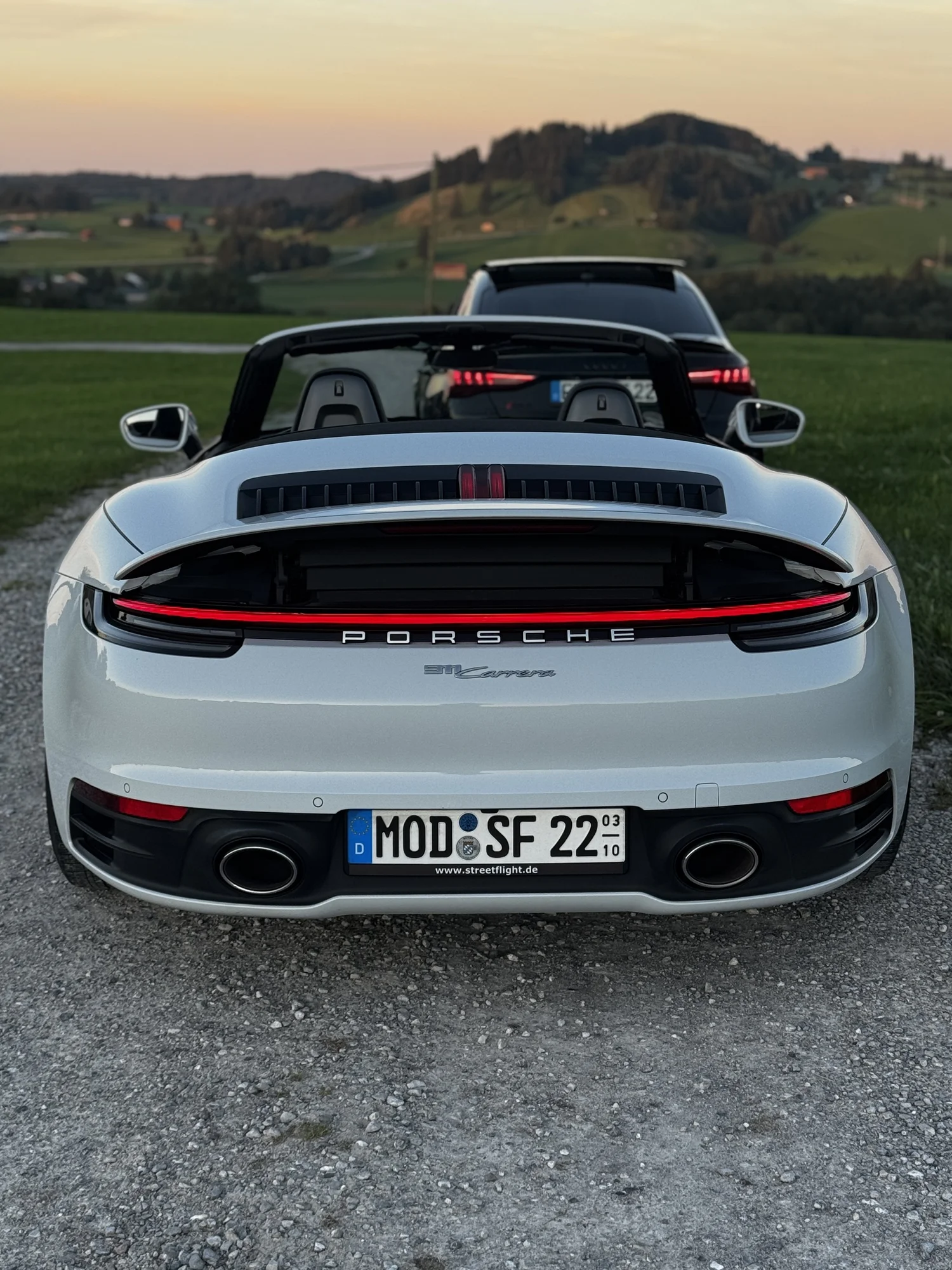Porsche 911 Cabrio von StreetFlight im Allgäu
