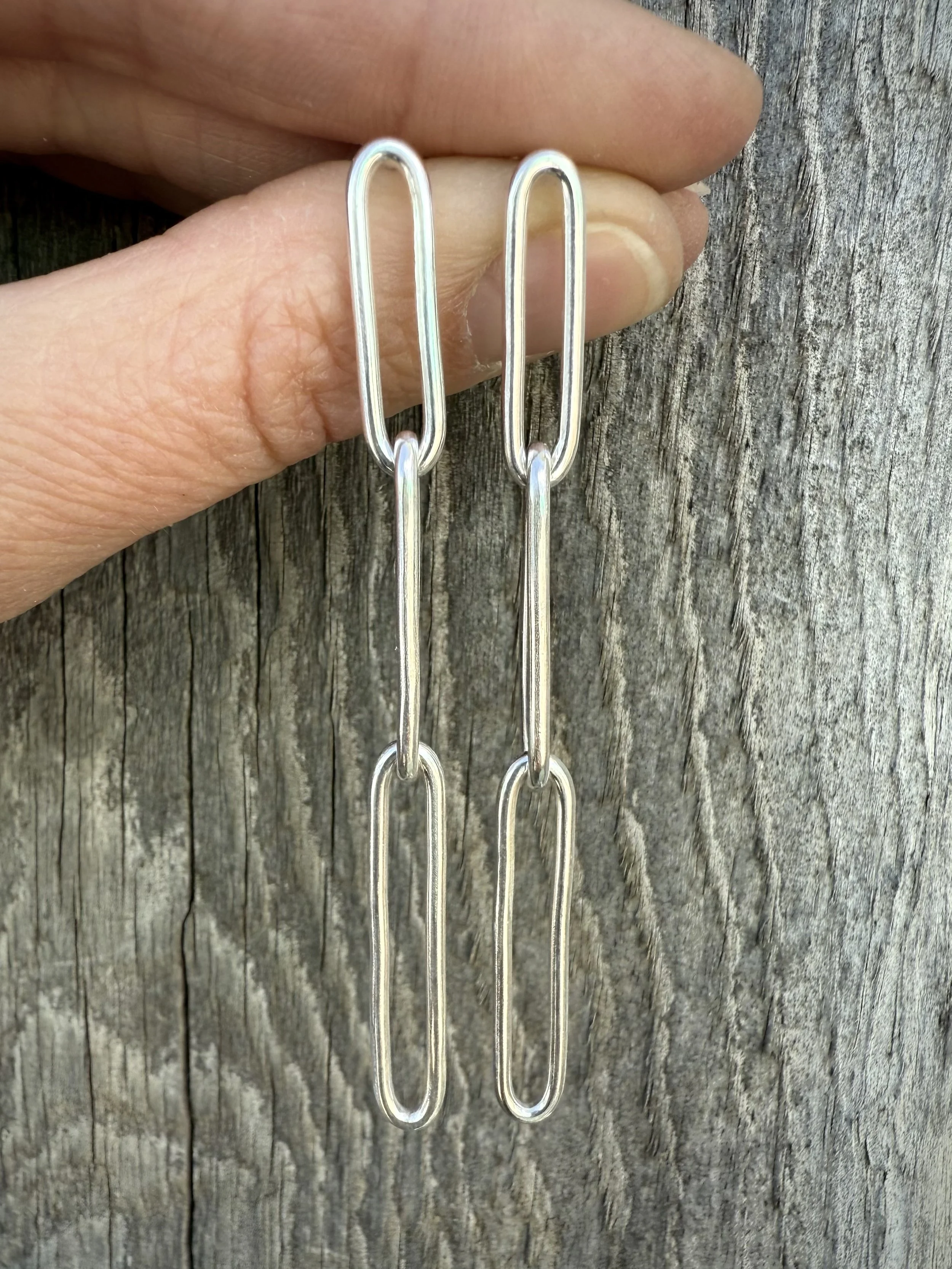 Gradient Link Earrings