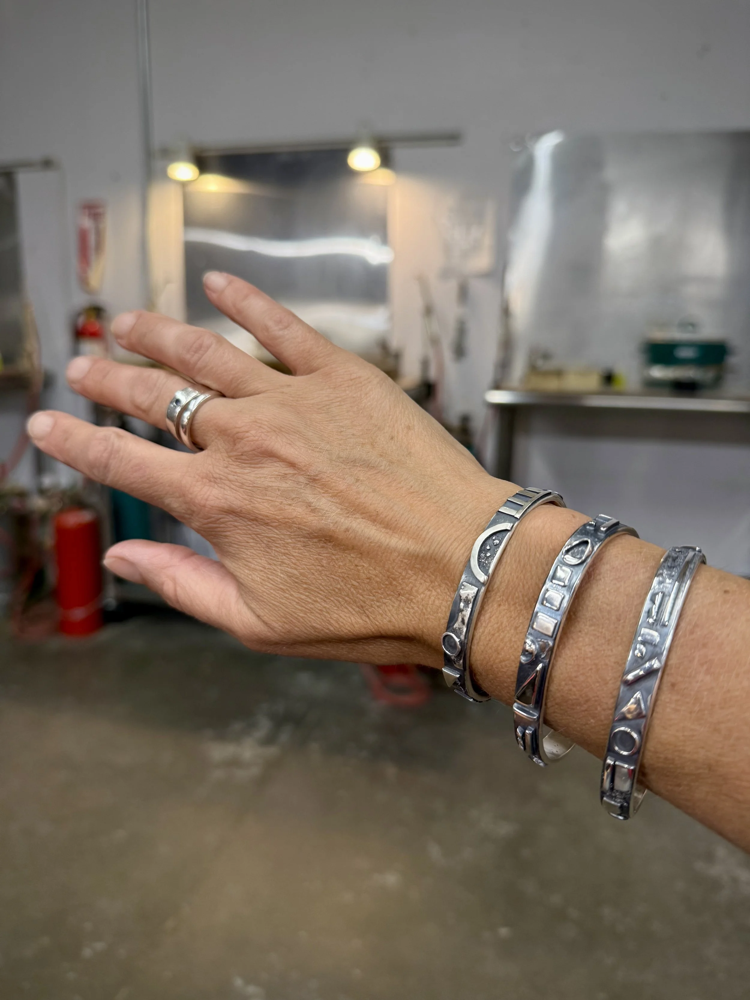 Abstract Eclectic Cuff #2