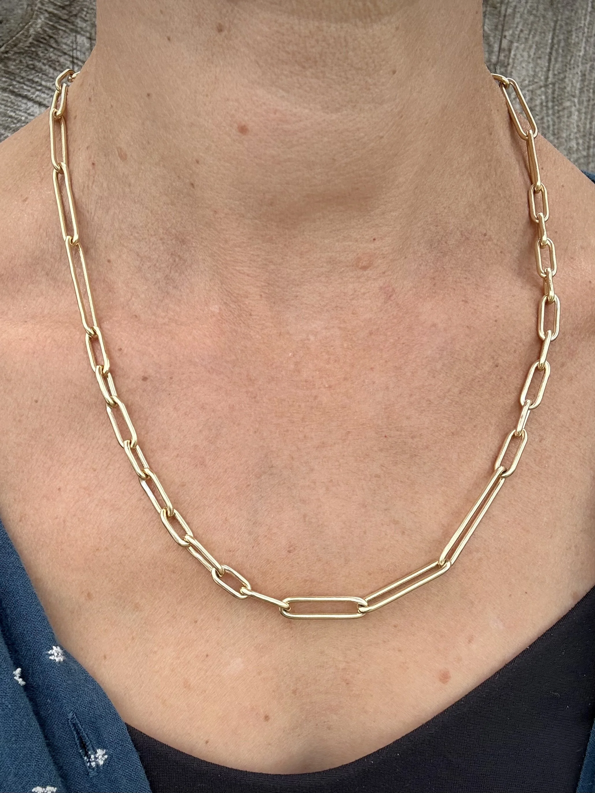 Heavy-Gauge Gradient Chain – Brass
