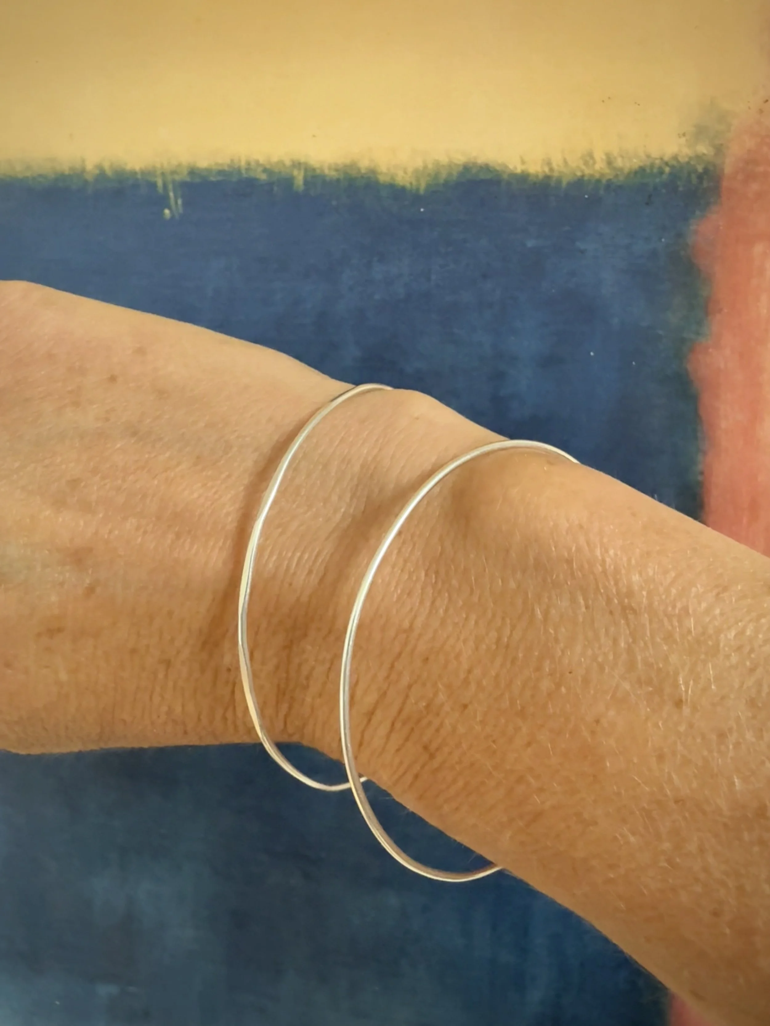Delicate Bangles, Pair