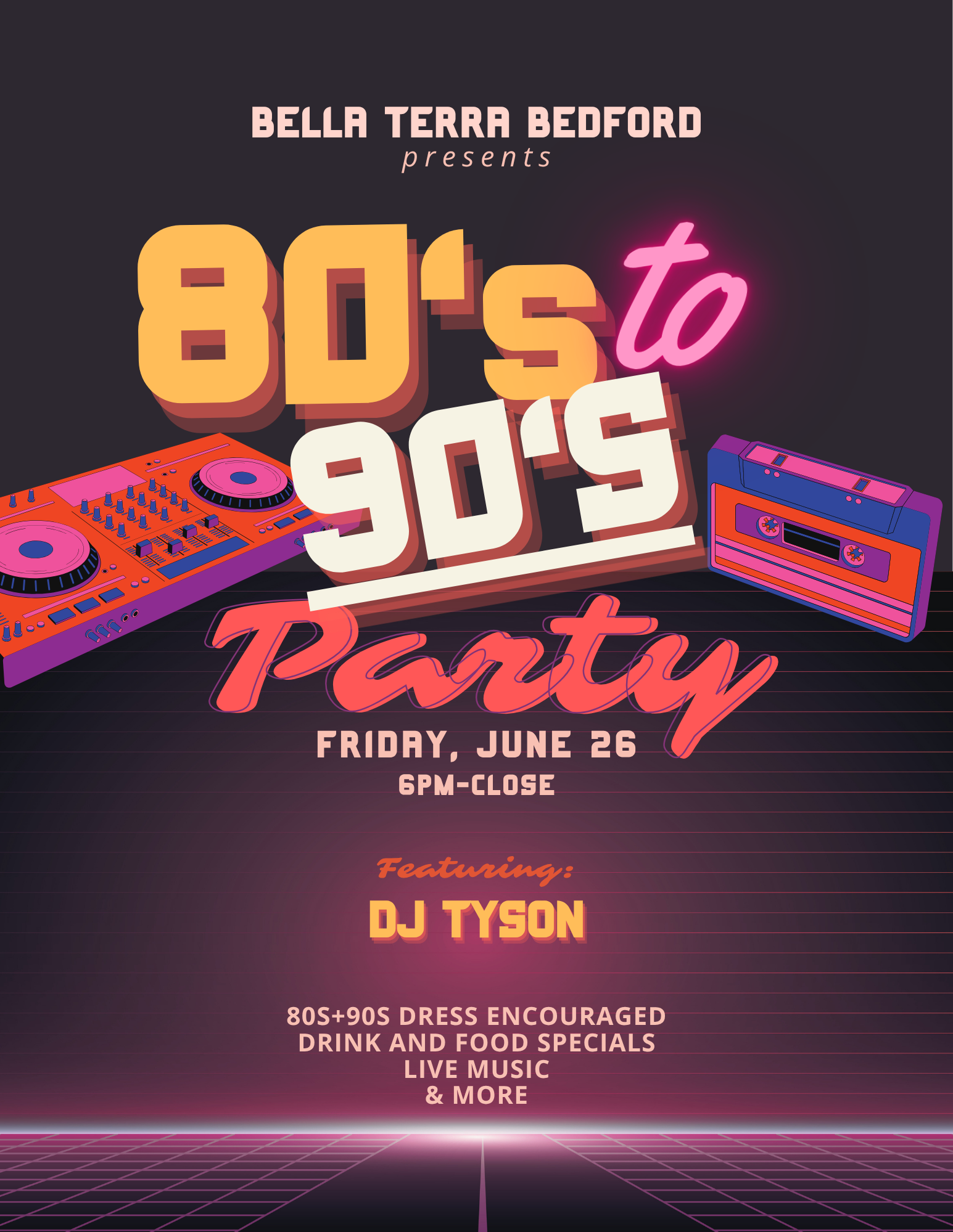80s + 90s Party 