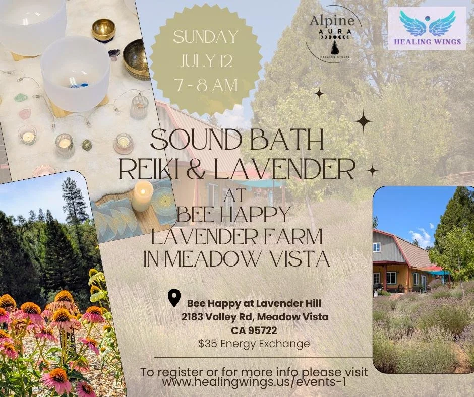 Sound Bath, Reiki and Lavender