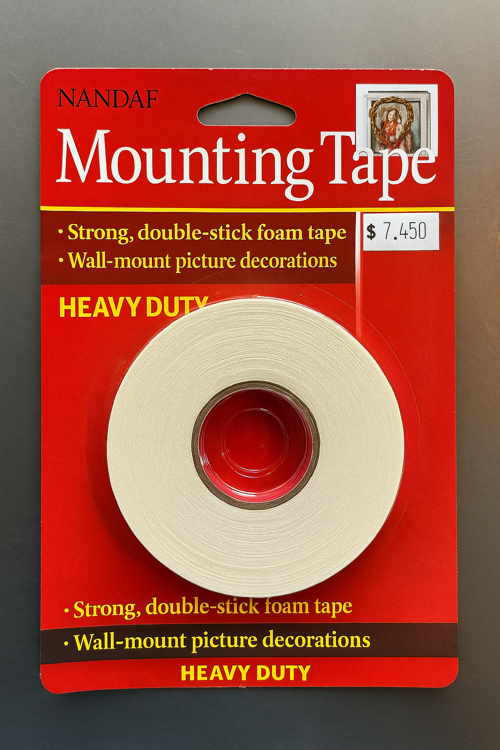 📦 Cinta de Montaje Doble Faz NANDAPE 2 lbs - Alta Resistencia