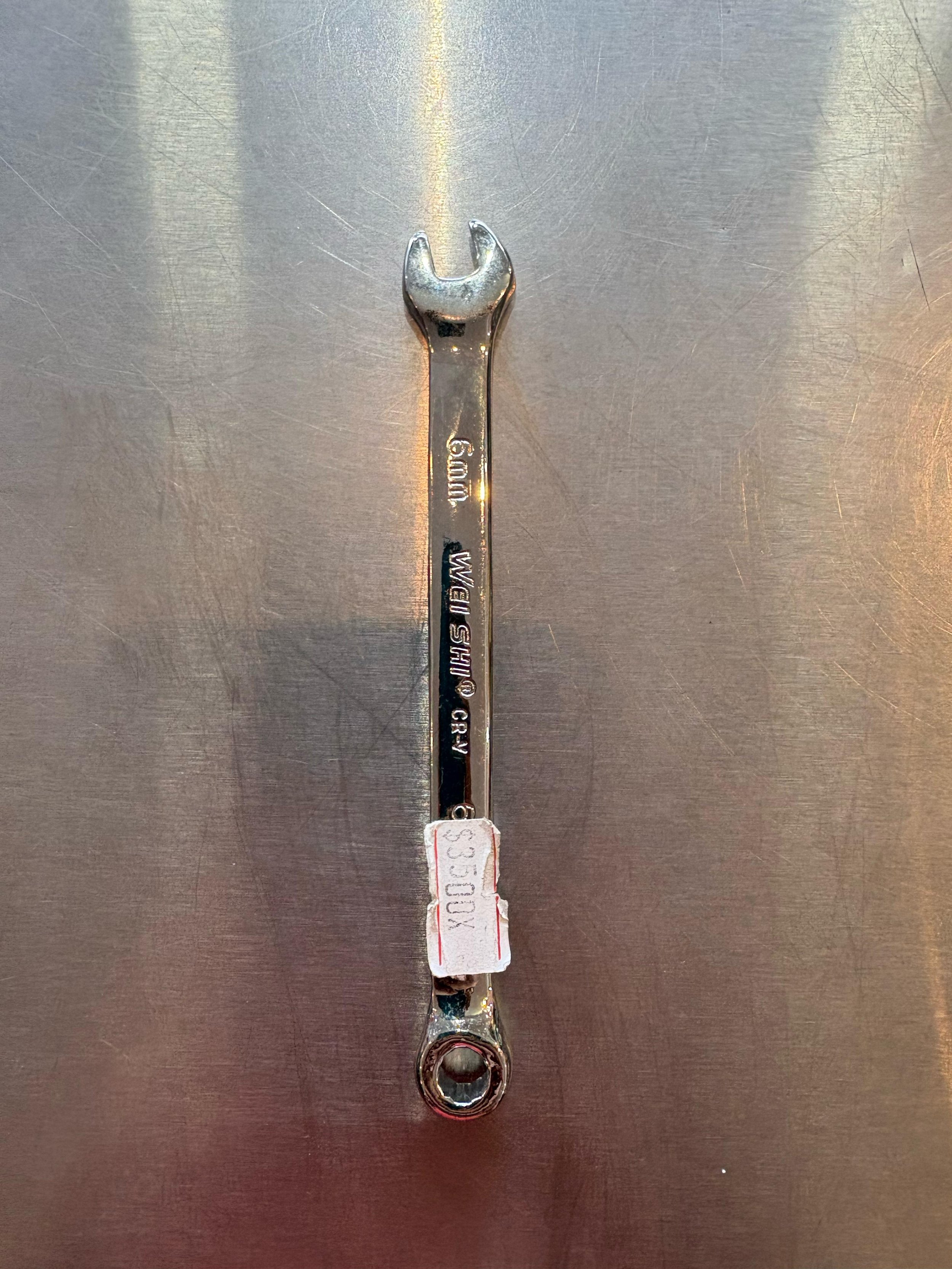 🔧 Llave Mixta 6 mm con Carraca – Wieshi Compacta, precisa y lista para cualquier reto