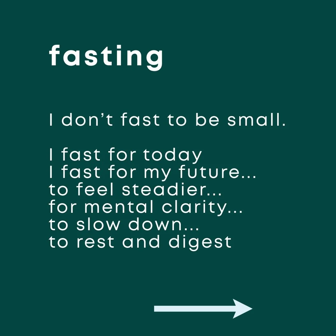 In treatment-induced menopause, we&rsquo;re balancing two realities at once:

Striving for long-term health outcomes, protecting quality of life while prioritizing non-recurrence.

Fasting is one metabolic tool to support blood sugar stability and cr