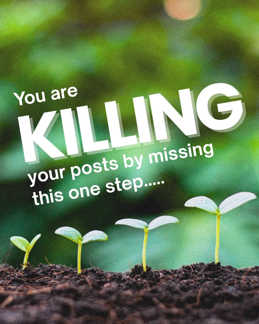 Stop posting and ghosting!

If you&rsquo;re hitting &ldquo;share&rdquo; and then vanishing, you&rsquo;re leaving serious engagement on the table. The algorithm rewards interaction, so here&rsquo;s your quick 3-step fix:

1️⃣ Warm up your audience by 