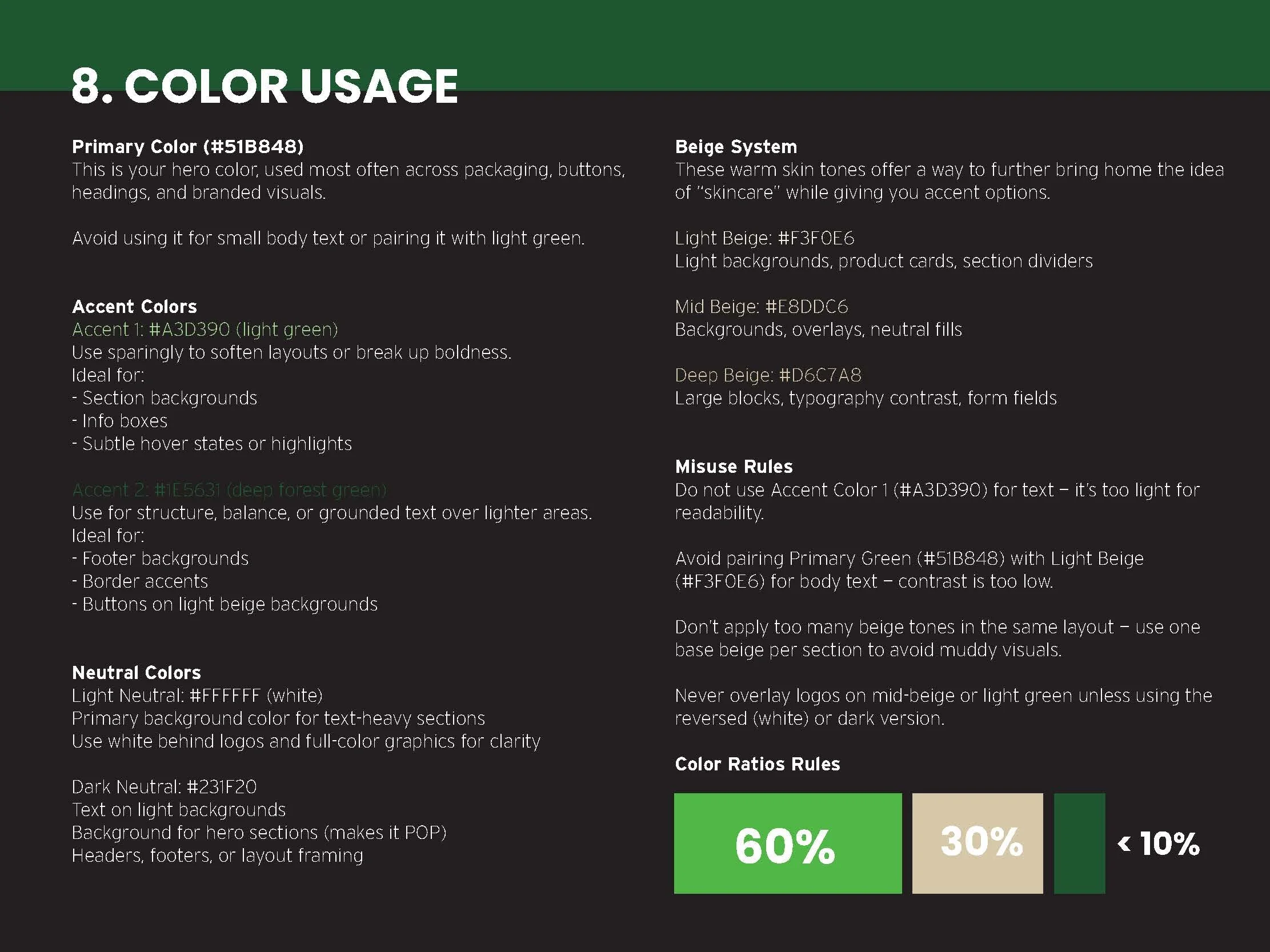 Brand Kit - Color Usage