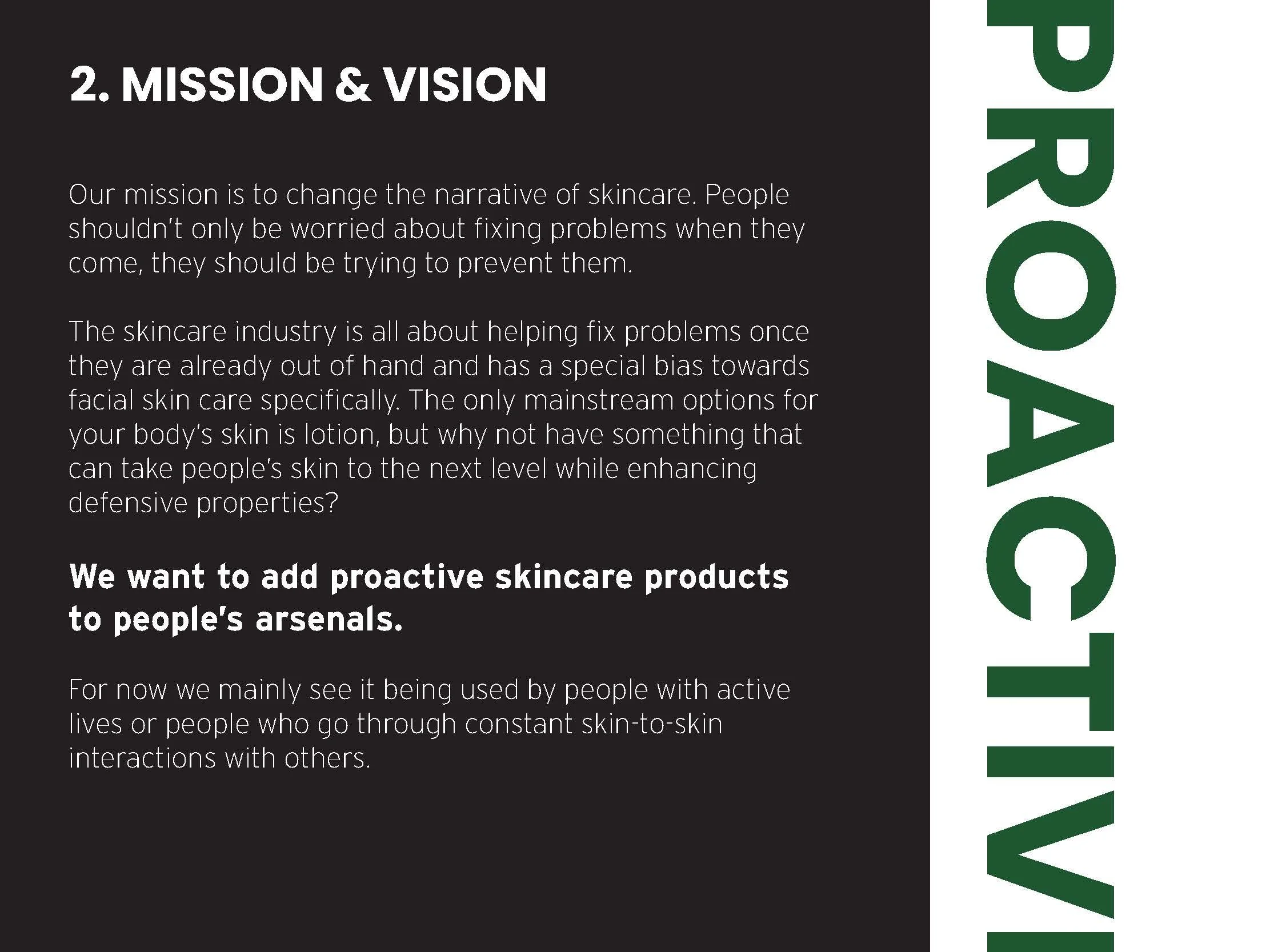 Brand Kit - Mission & Vision