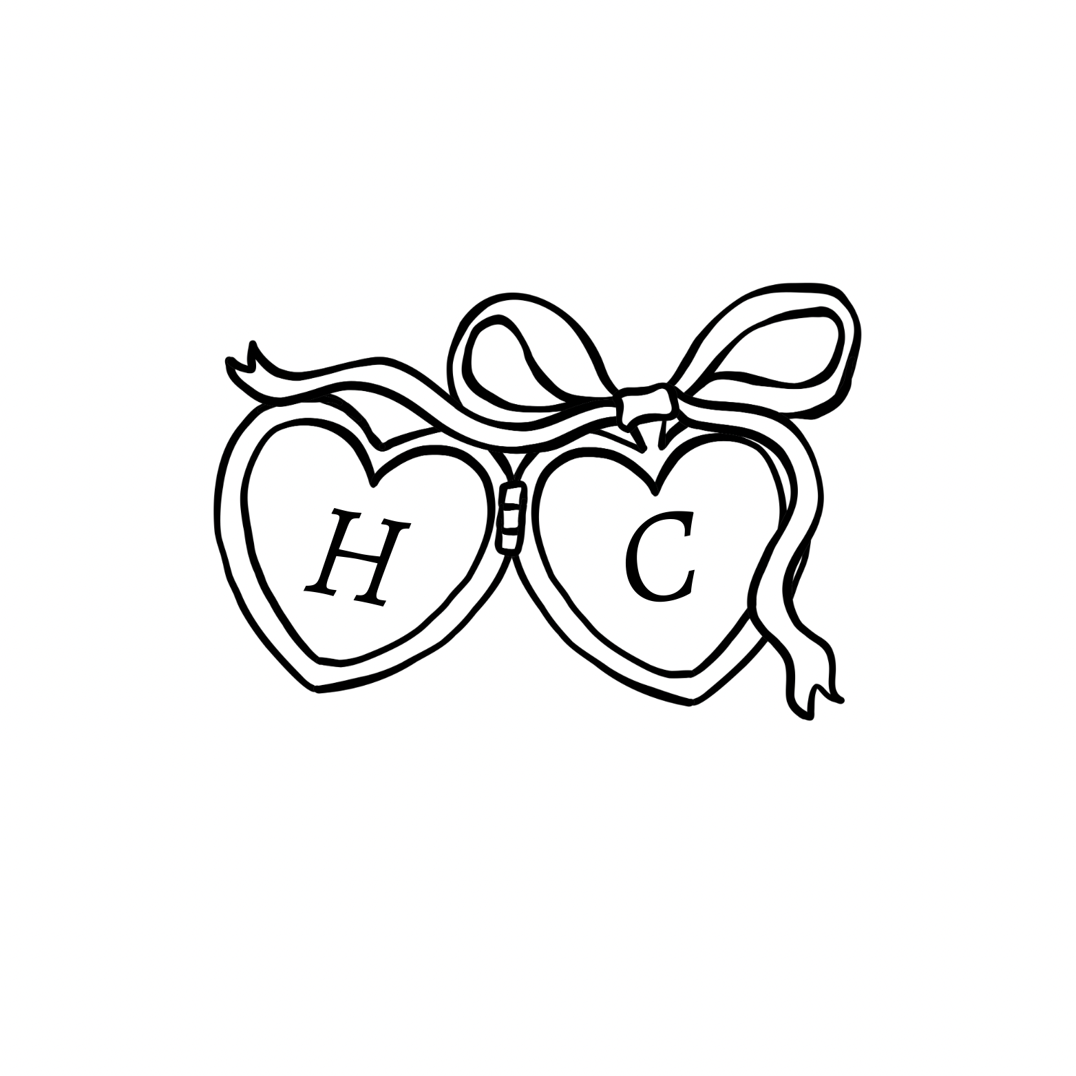 Wedding Logo Integrated into Design:
Embossed - Top Right Corner of 5" x 7" Card
Wax Seal Stamp - Envelope Closure