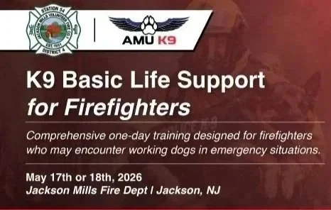 AMU K9: Bridging the Gap in K9 Emergency Care for Firefighters