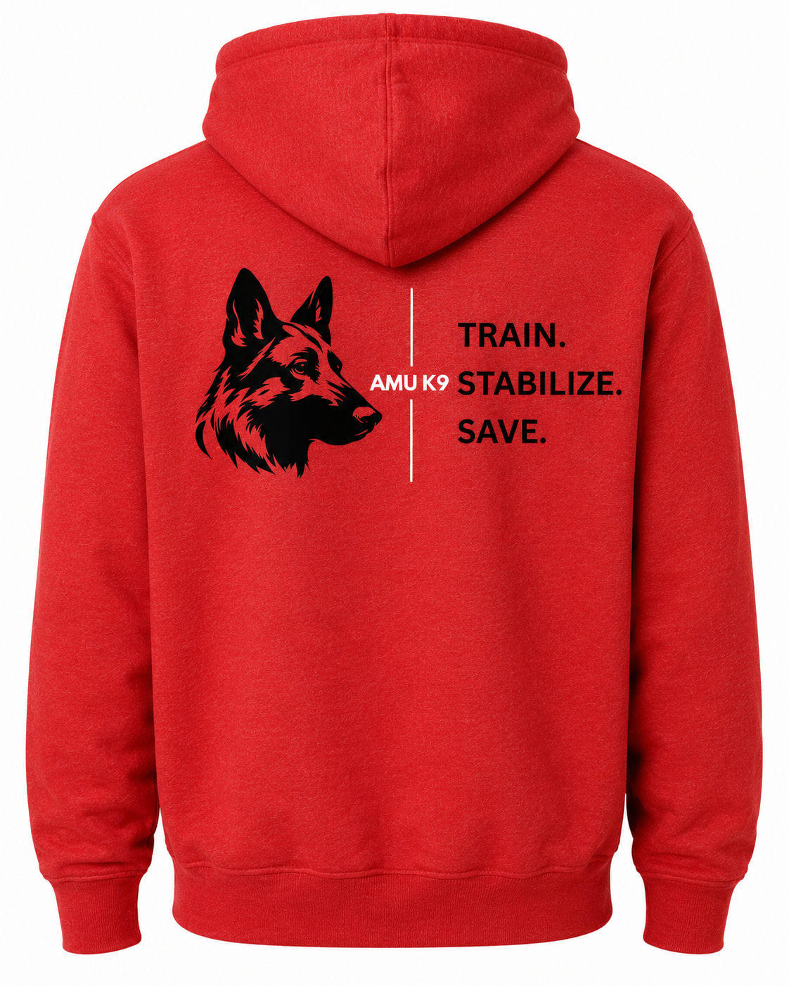 AMU K9: Train. Stablize. Save. - Hoodie