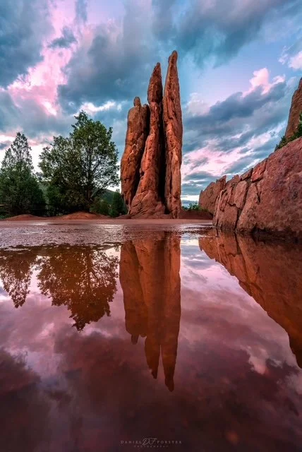 Beautiful scenery at Red Rock Canyon Open Space in Colorado Springs.
