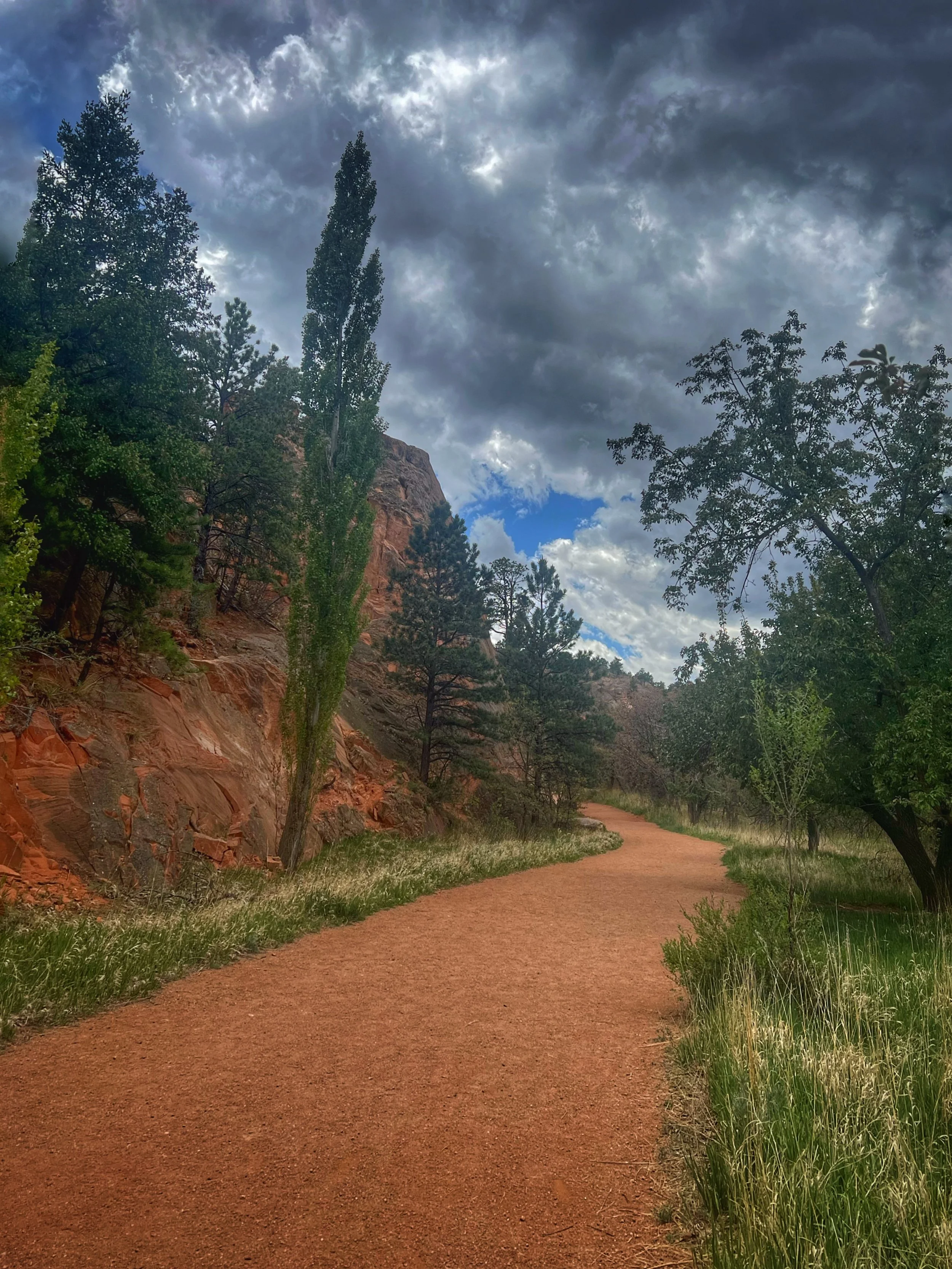 Red Rock Canyon Trail at Red Rock Canyon Open Space in Colorado Springs
