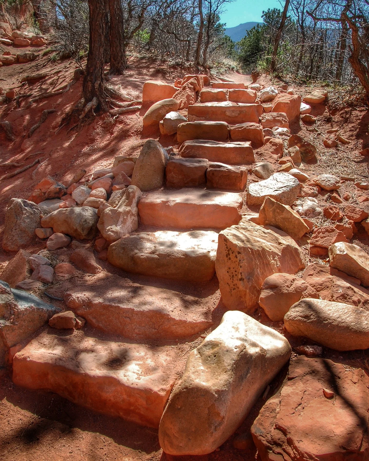 Hiking trails at Red Rock Canyon Open Space in Colorado Springs