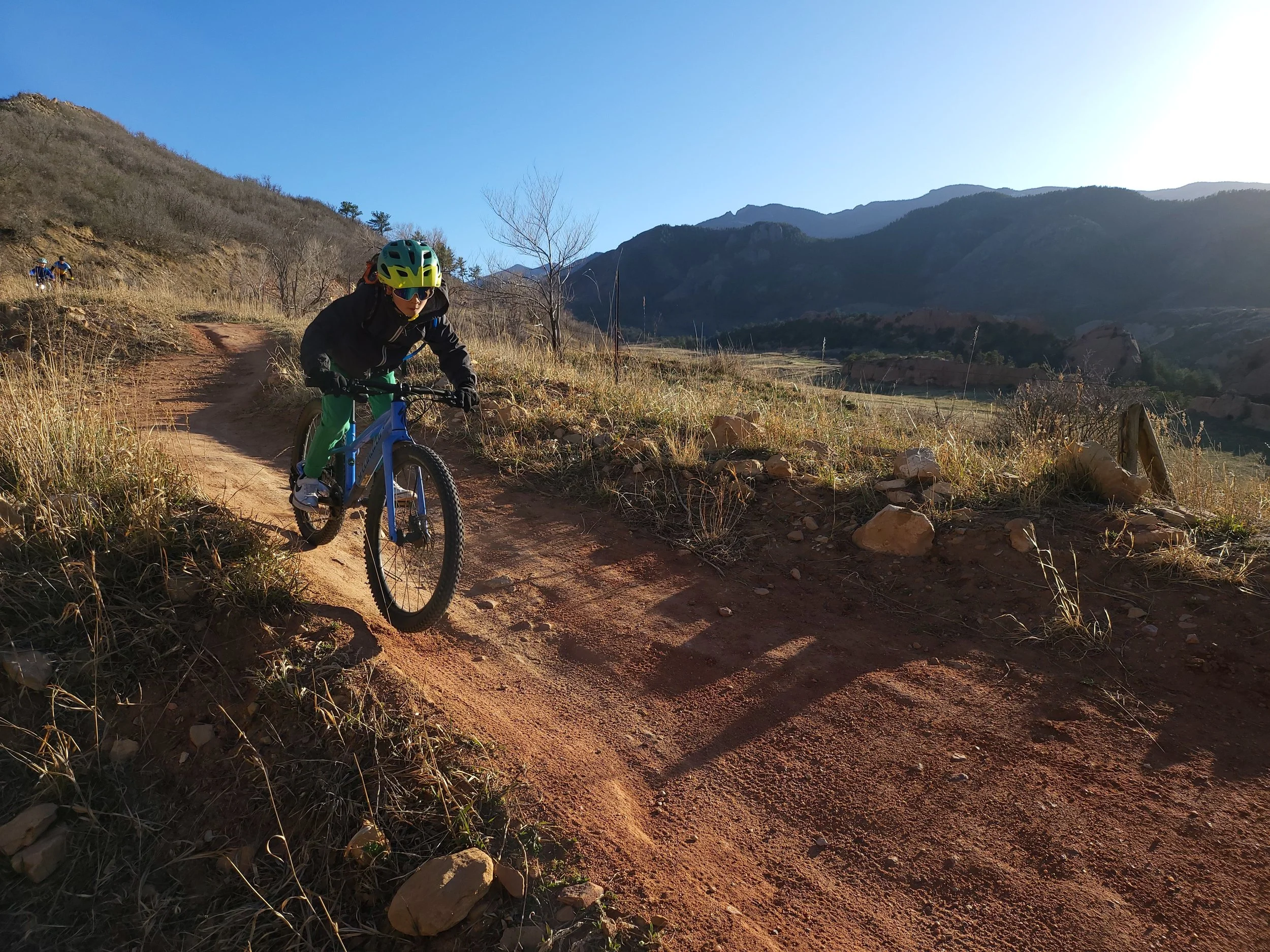 Mountain Biking at Red Rock Canyon Open Space in Colorado Springs