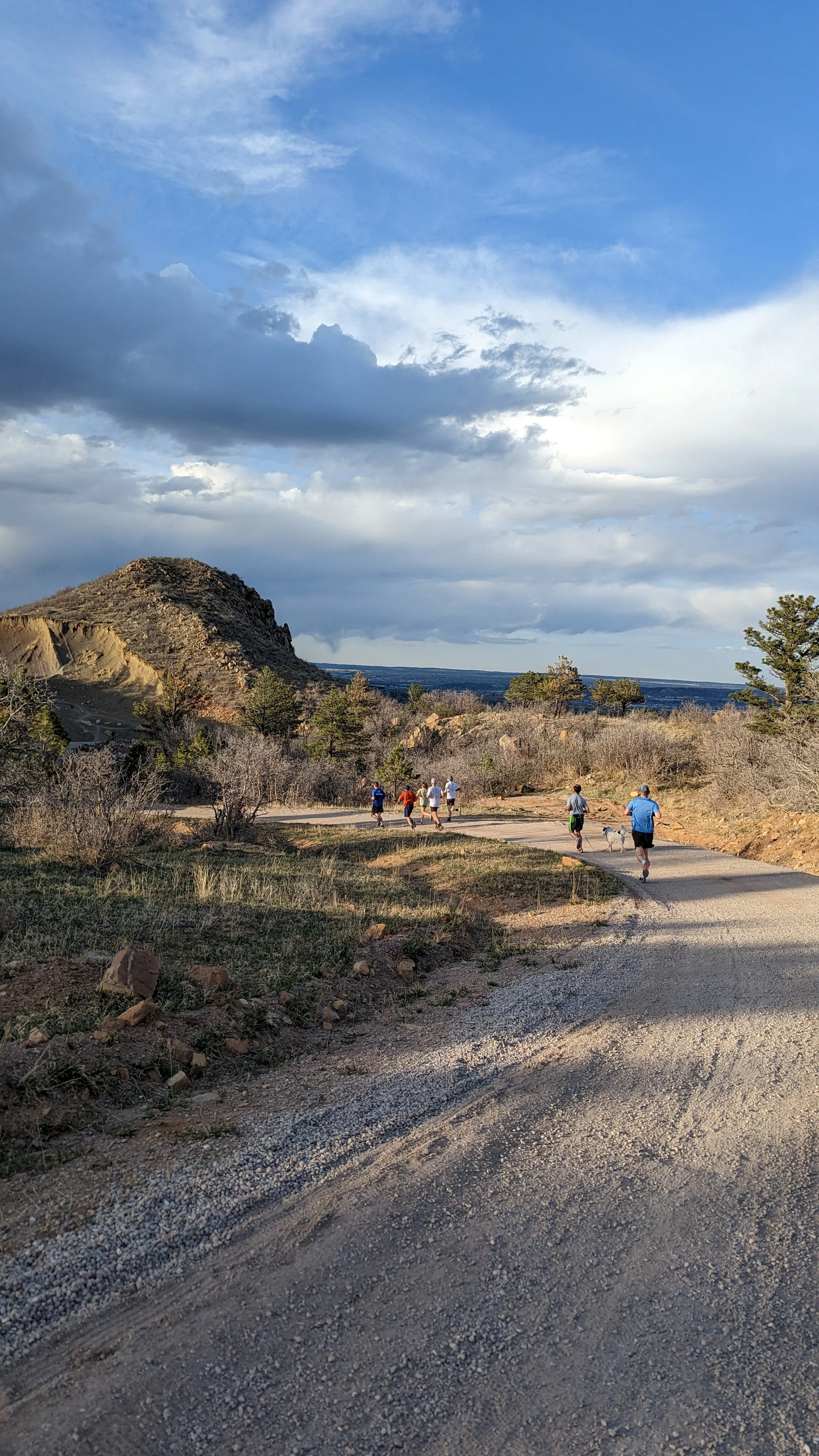 Running trails at Red Rock Canyon Open Space in Colorado Springs