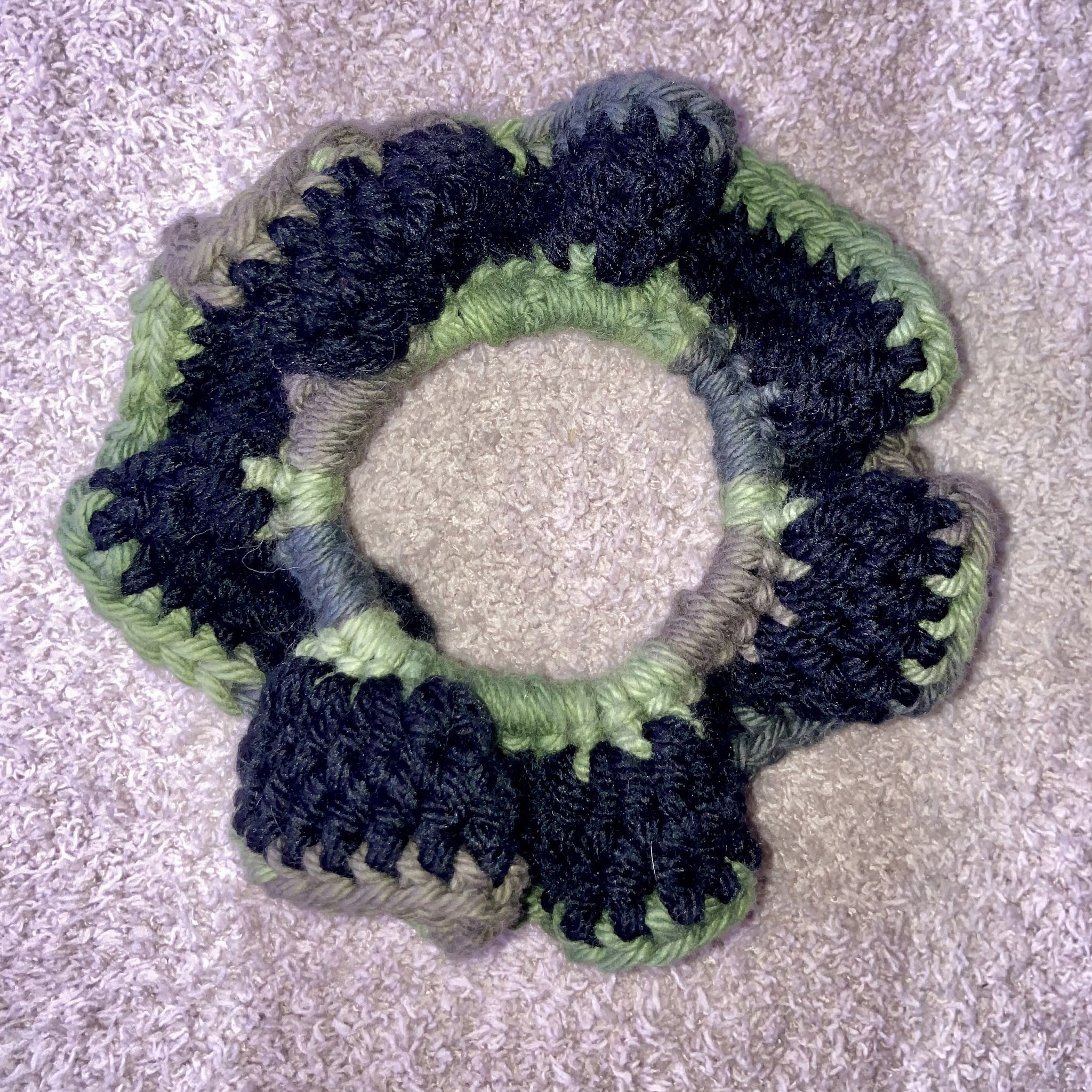 Camo Scrunchie