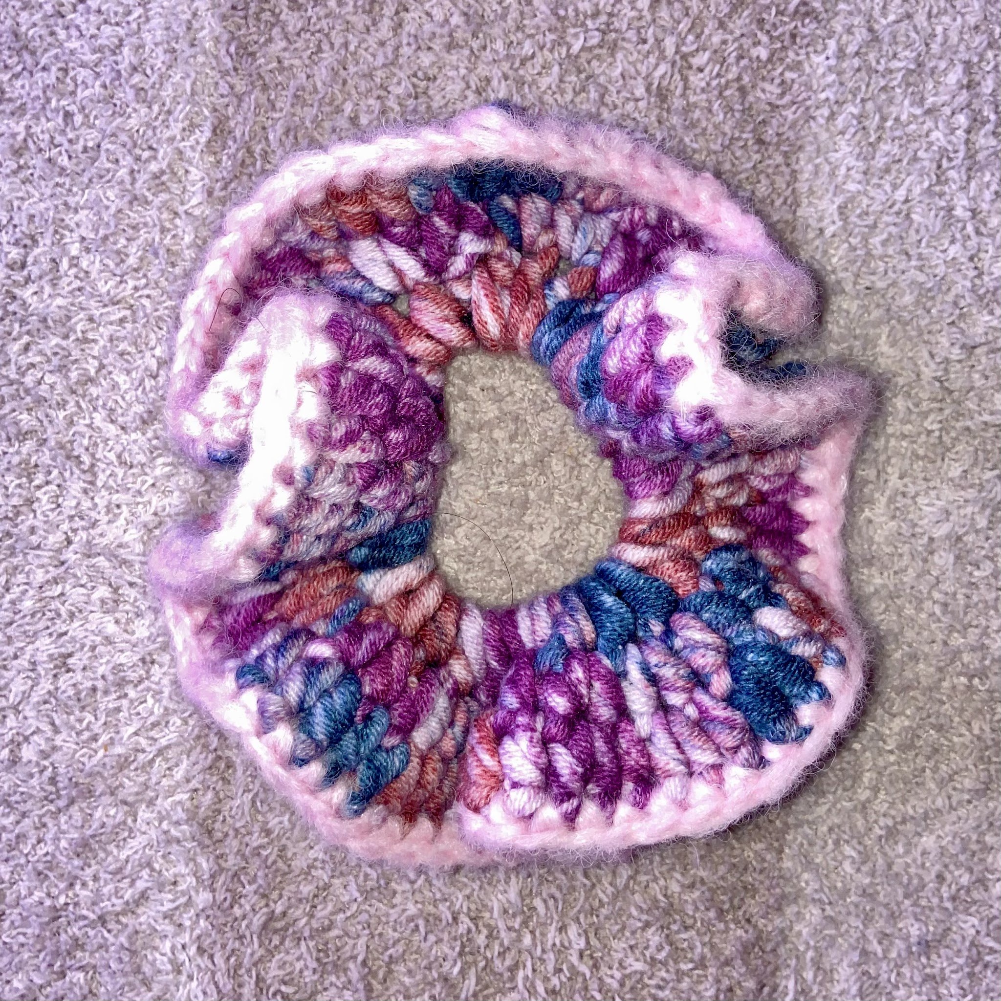 Cotton Candy Scrunchie