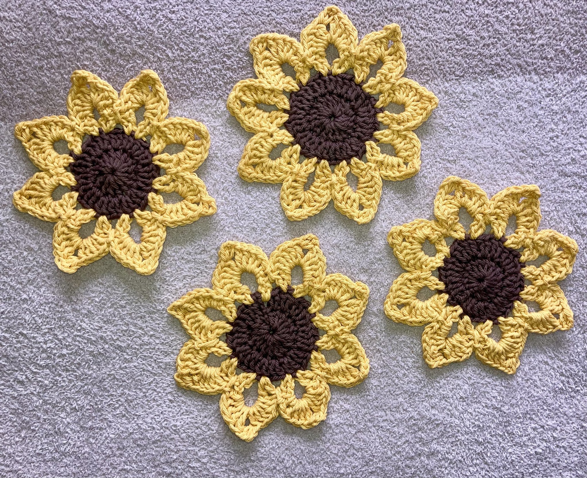 Sunflower Coasters (2-Pack)