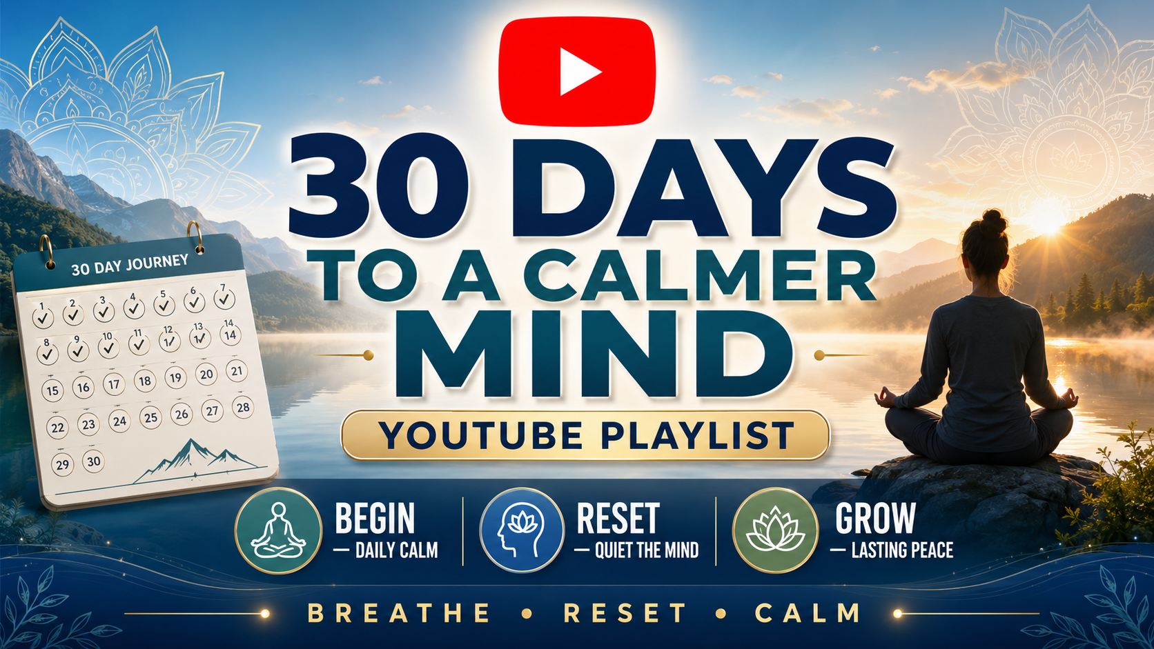 30 Days to a Calmer Mind